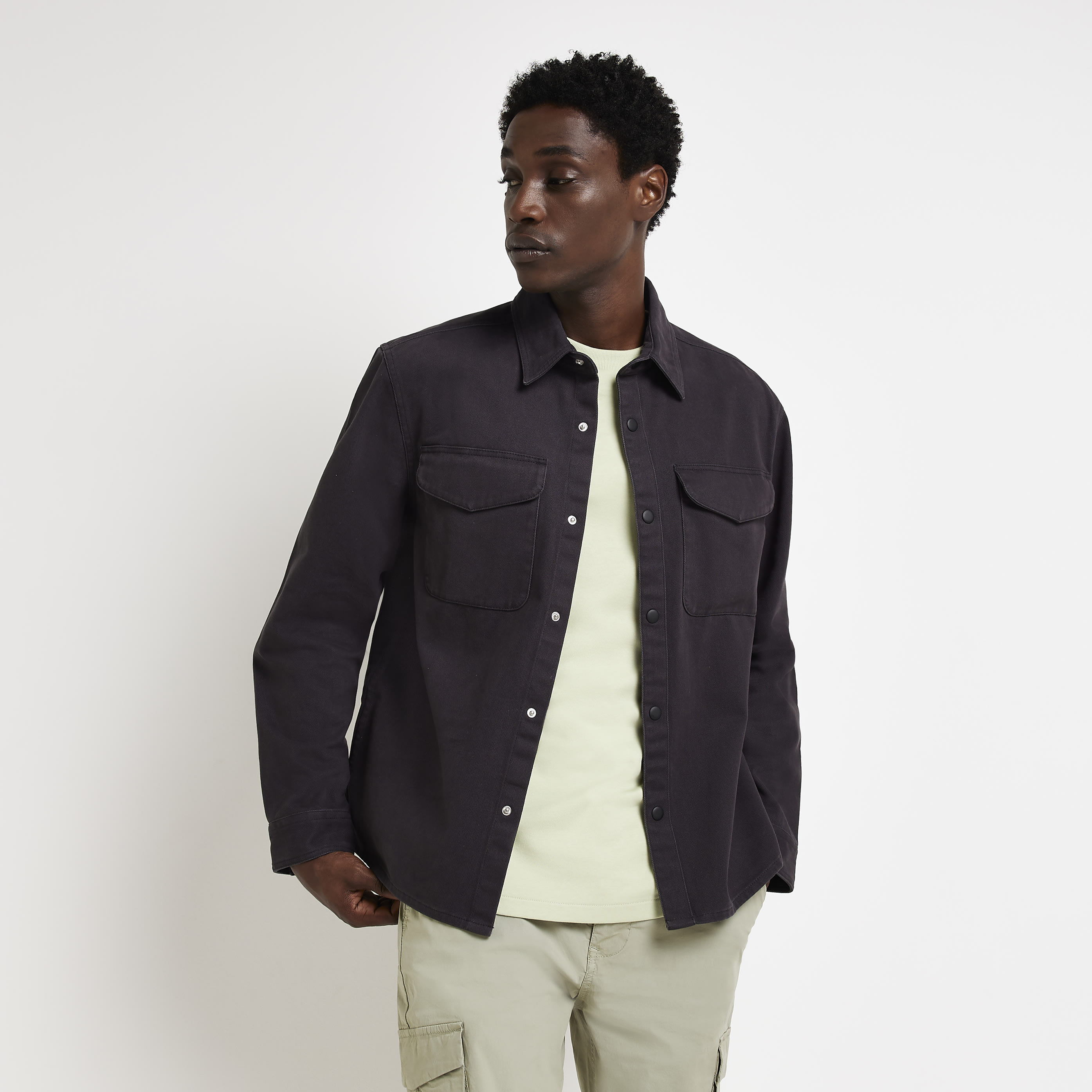 River Island Mens Shacket