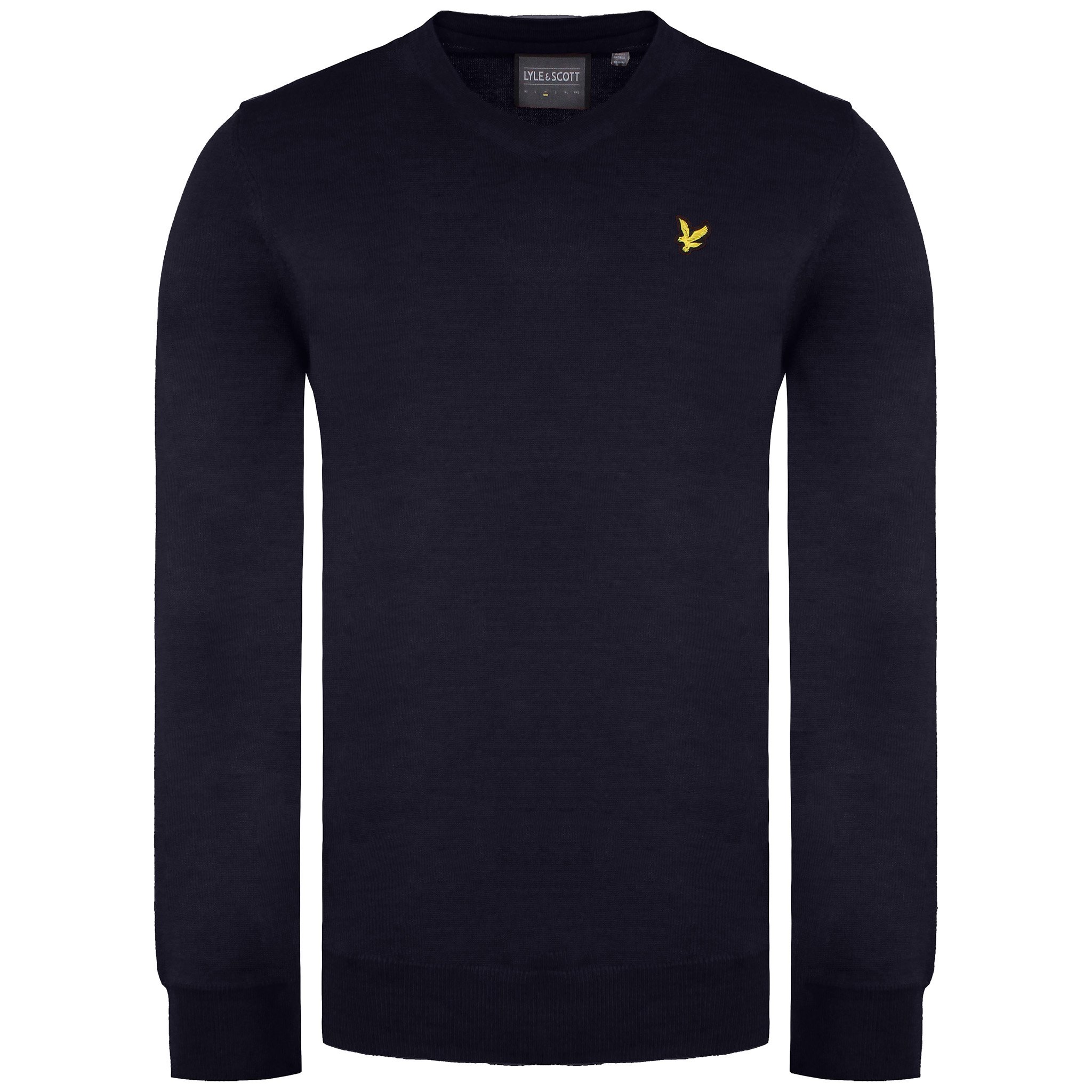 Lyle & Scott Golf Mens Navy Sweater