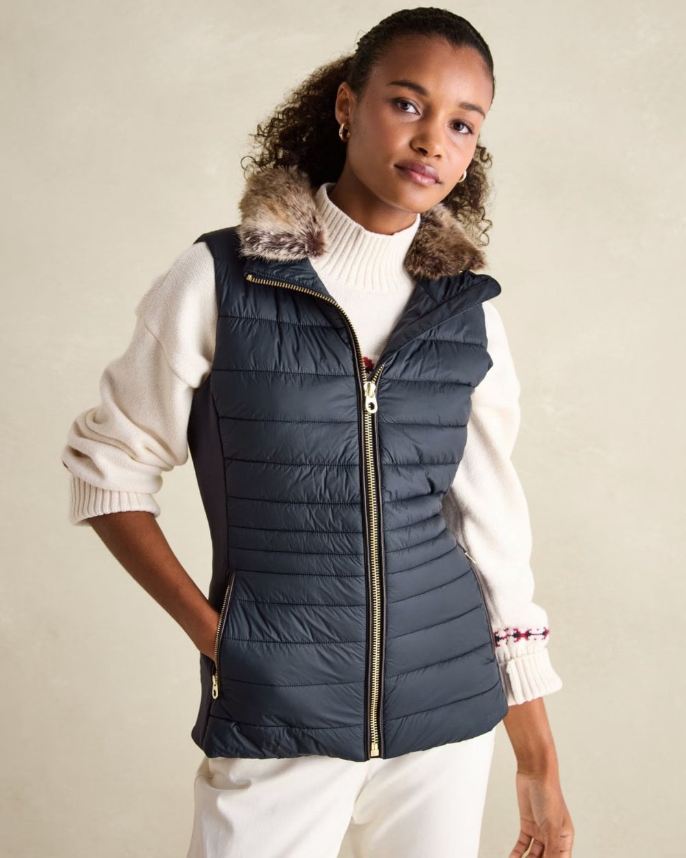 Joules Beckley Womens Padded Gilet