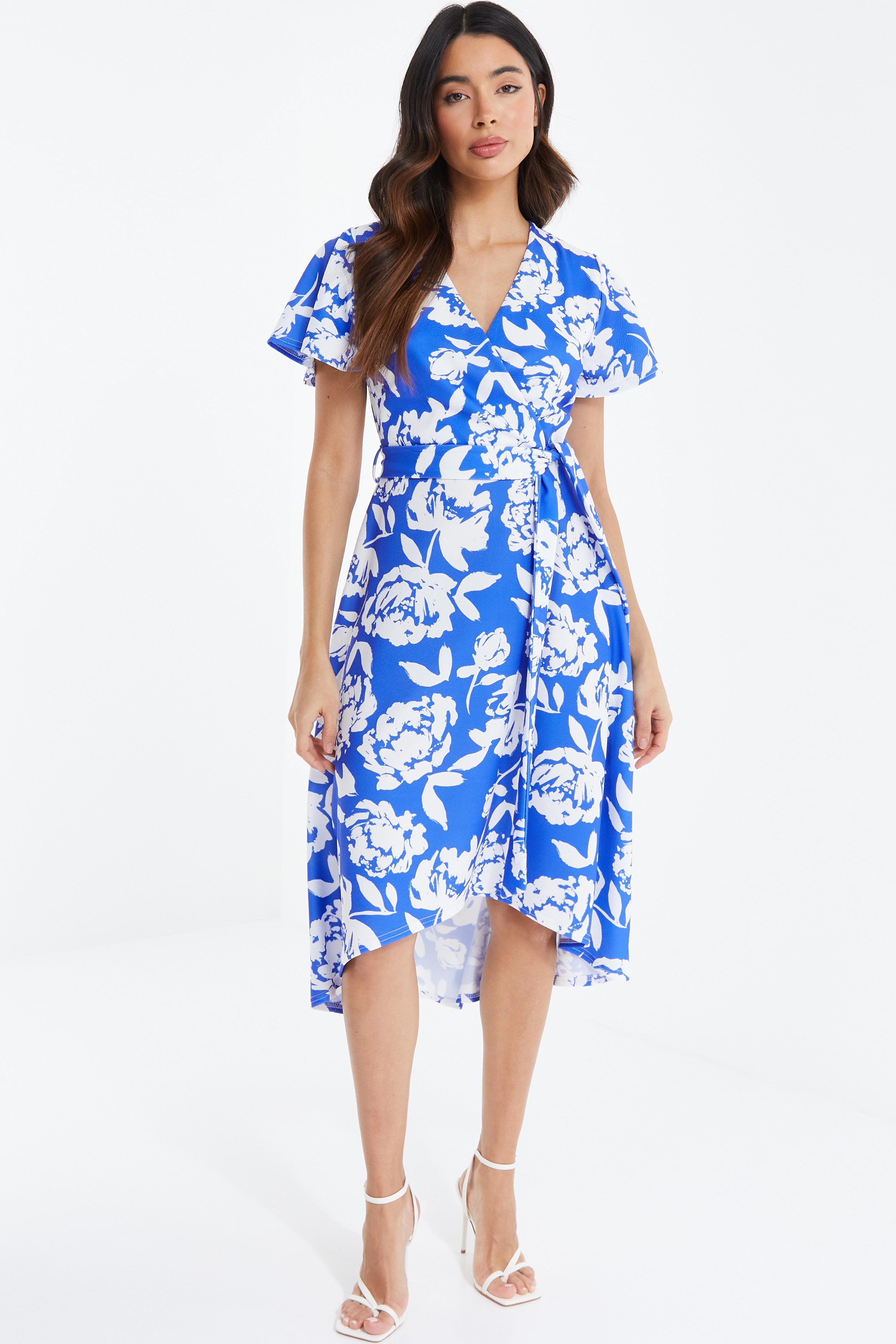 light blue floral maxi dress Songbird Juniors' & Teen Dress Color:CHAMPAGNE Featured