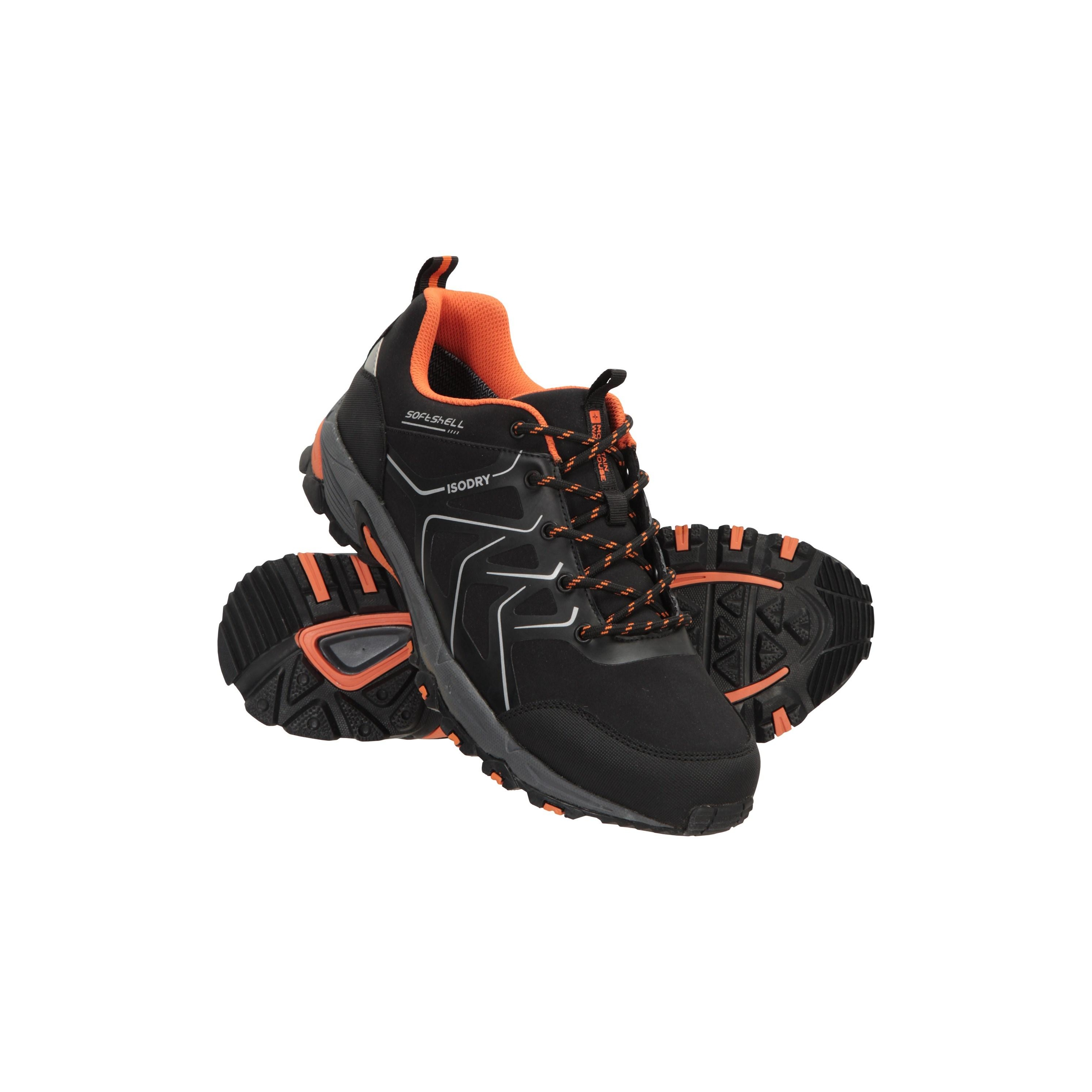 Mountain Warehouse Mens Shadow Softshell Waterproof Walking Shoes