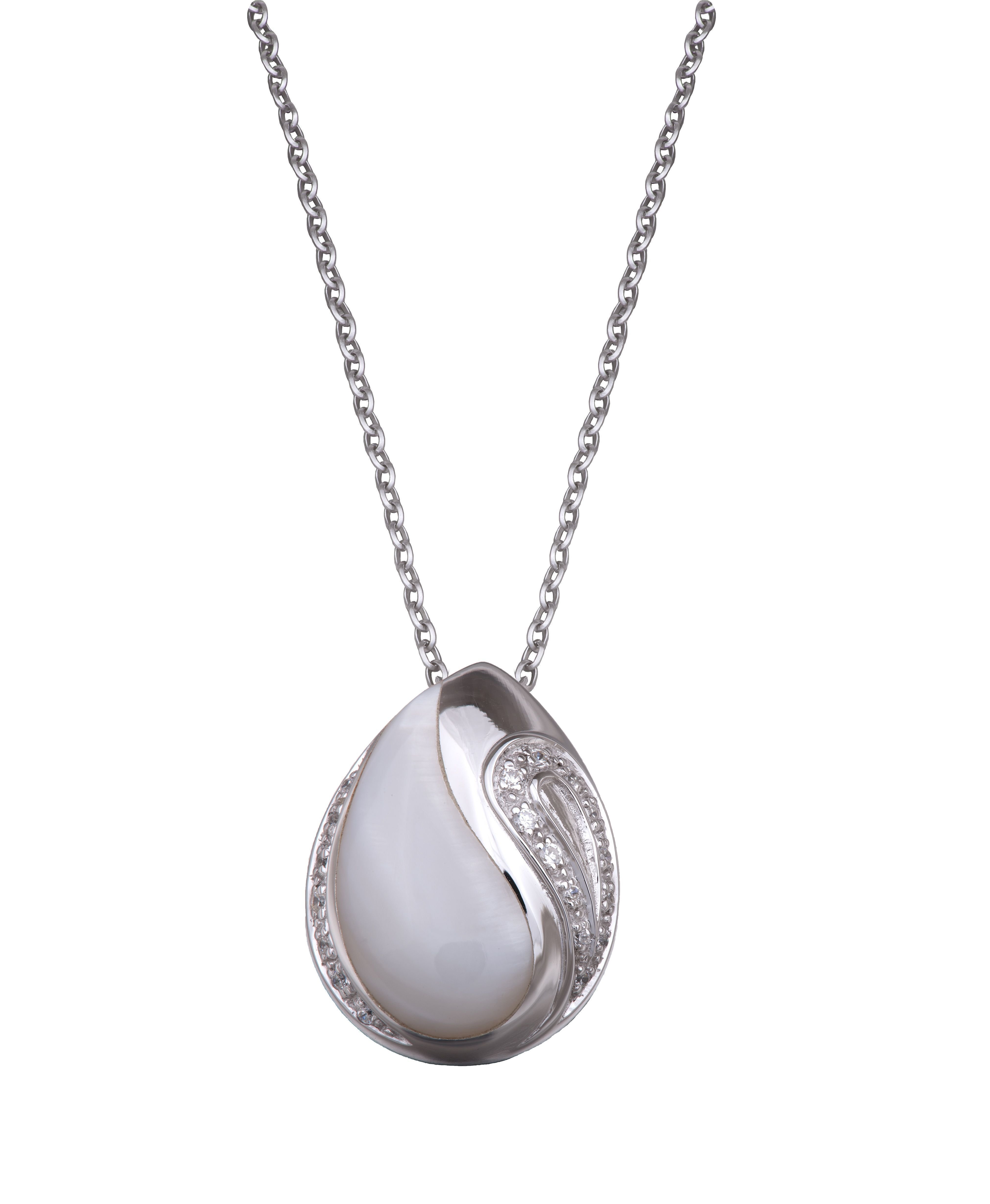 YOU BRACELET - SILVER/MOTHER OF PEARL – R H U D E