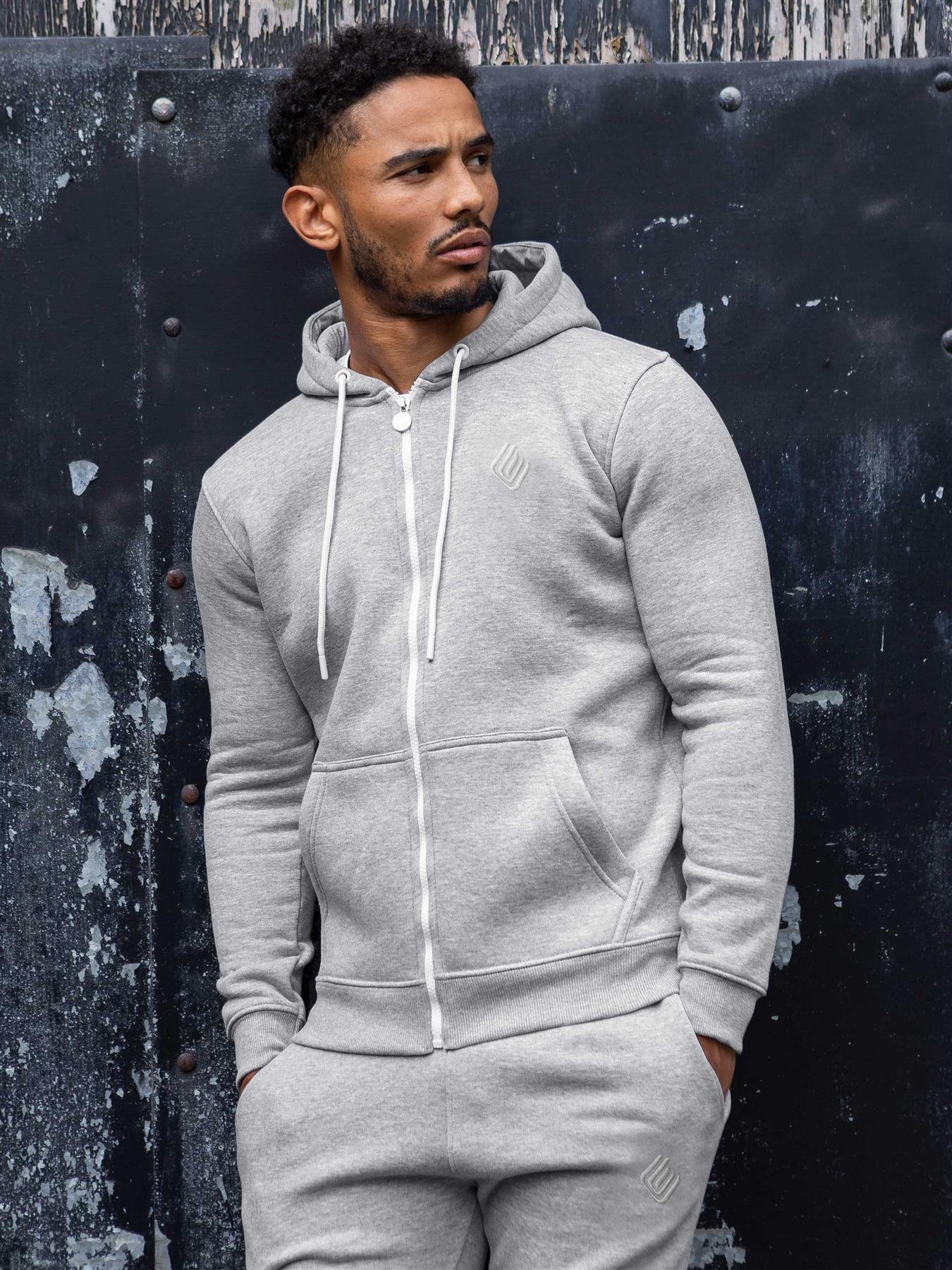 Heren Zip Up Hoodie Enzo Designer Menswear