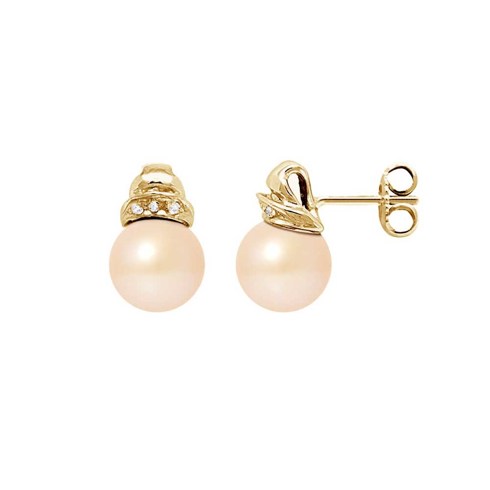 gouden oorbellen zwammen * parels: geoogst ⋆ Oogst Goudsmeden Amsterdam