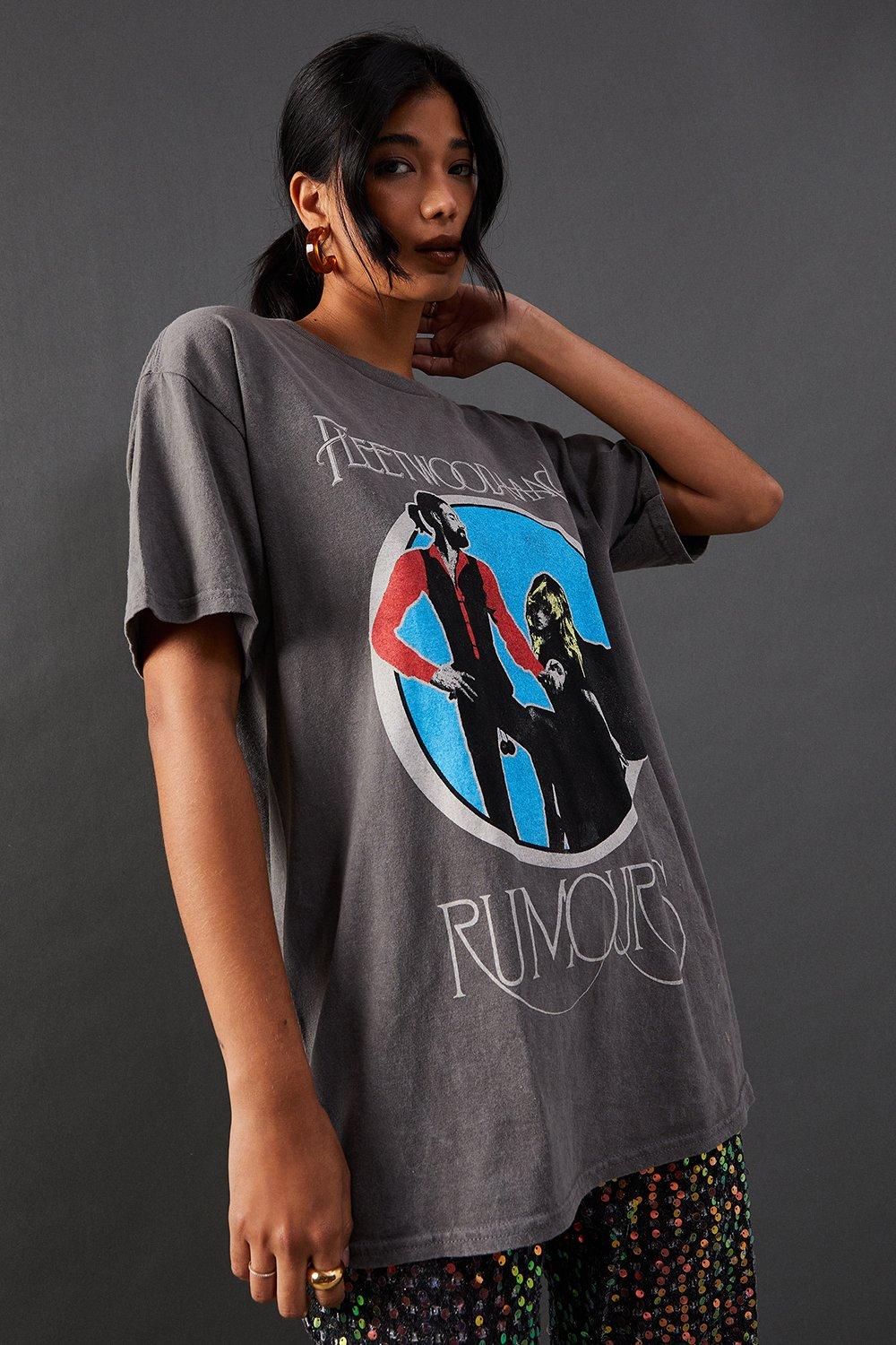 Fleetwood mac t shirt topshop deals