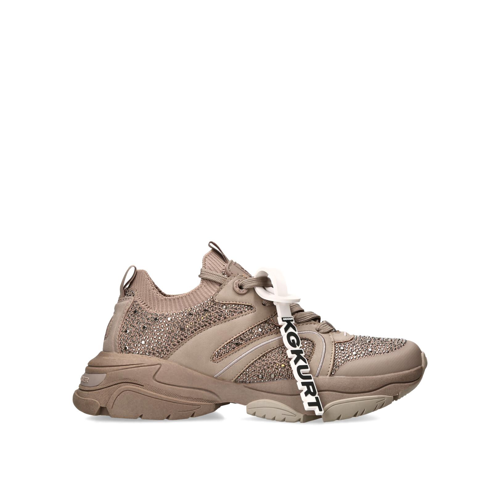 Sneakers dames taupe on sale