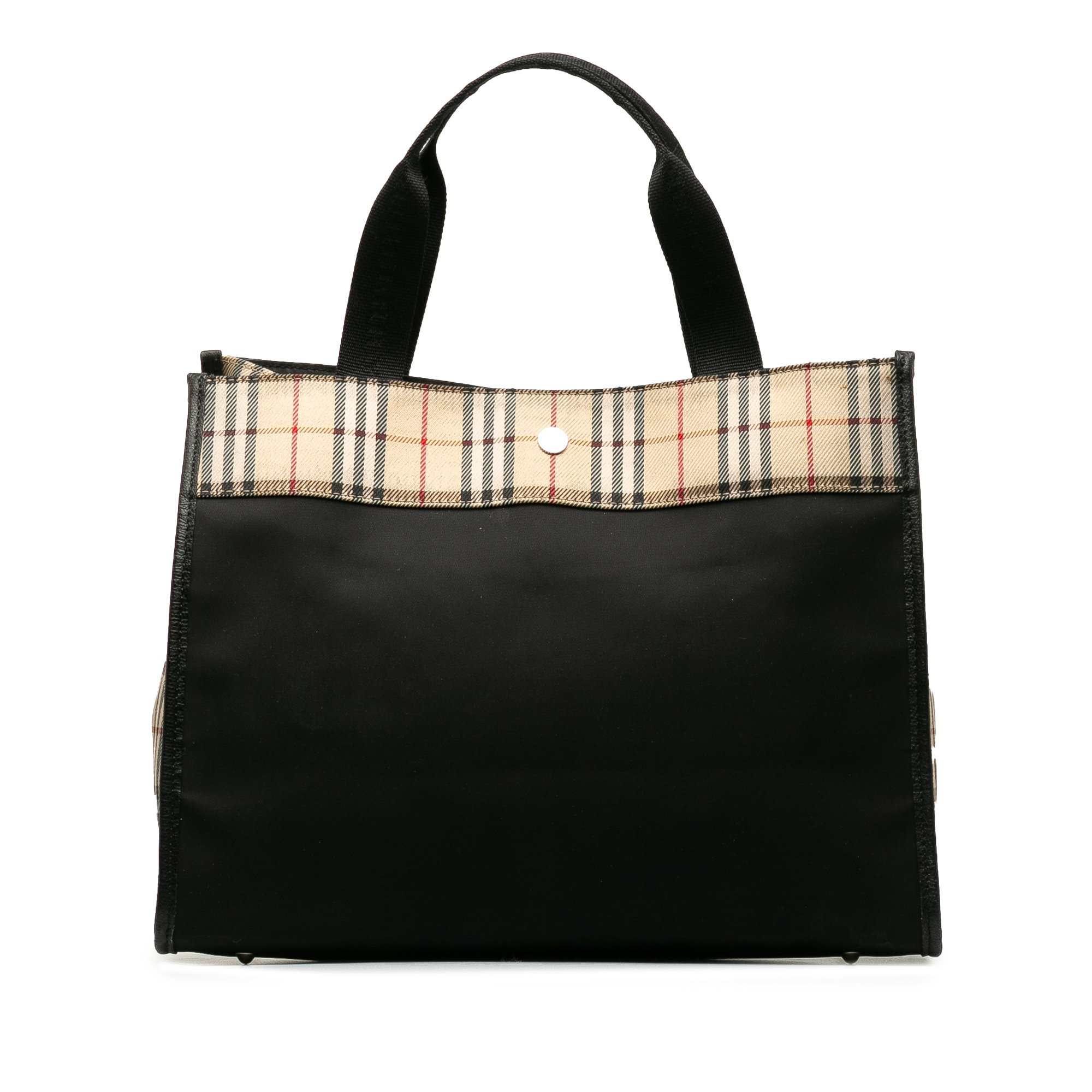 Waynor House Check Pu Backpack Black