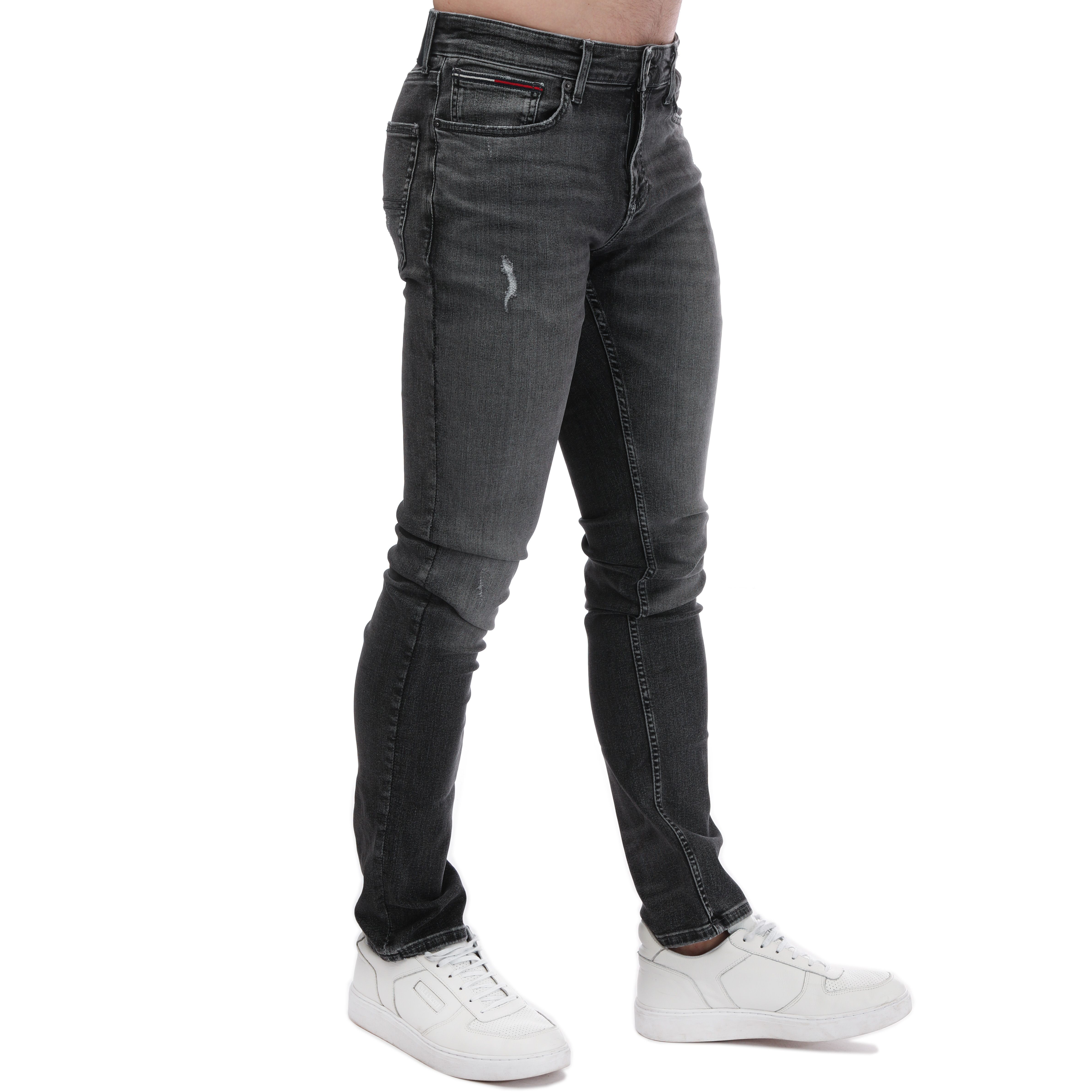 Men\'s Tommy Hilfiger Scanton Slim Fit Jeans in Black