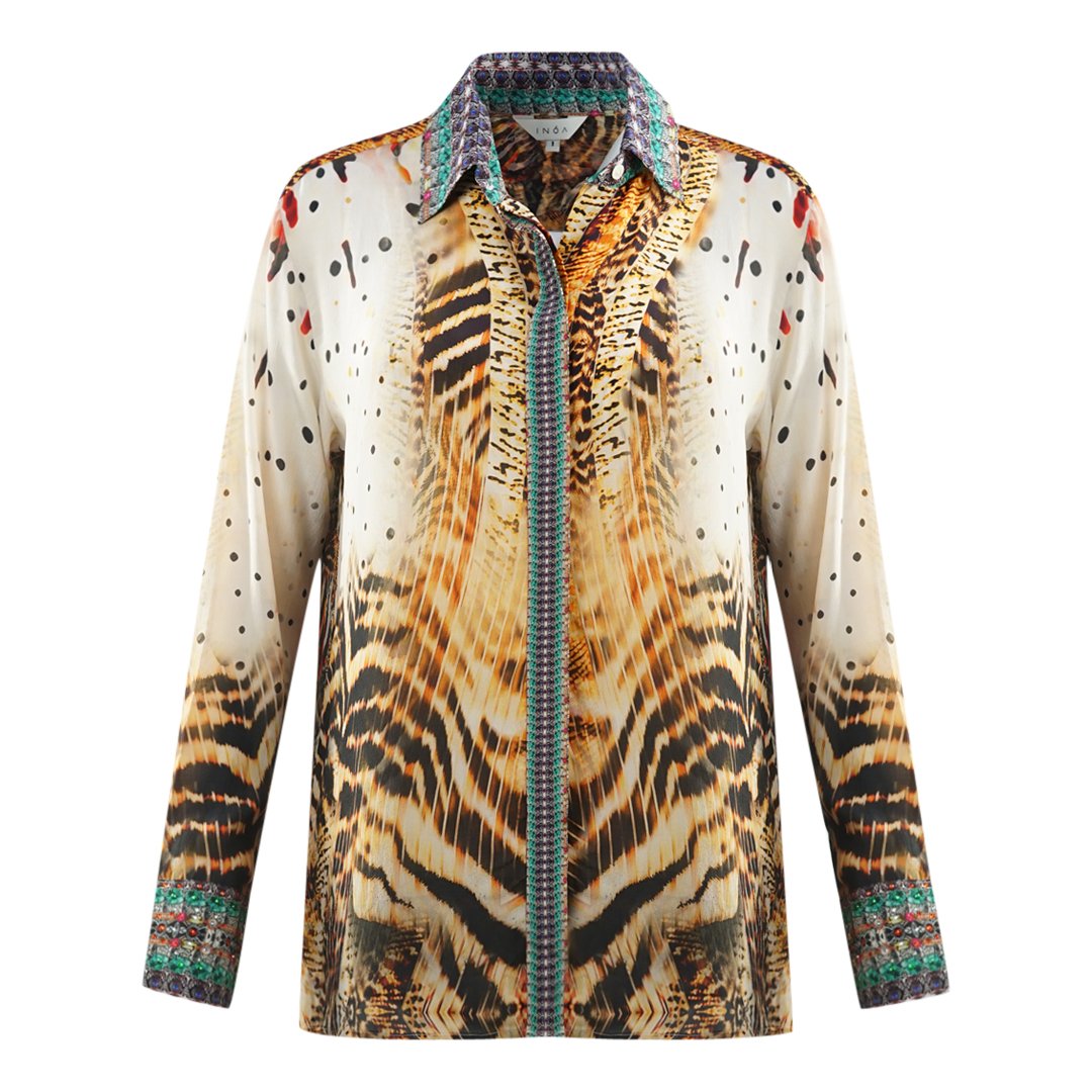 Inoa Monrovian 12001 Multicoloured Silk Fish Top