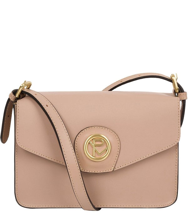 'Langdale' Blush Pink Leather Cross Body Bag