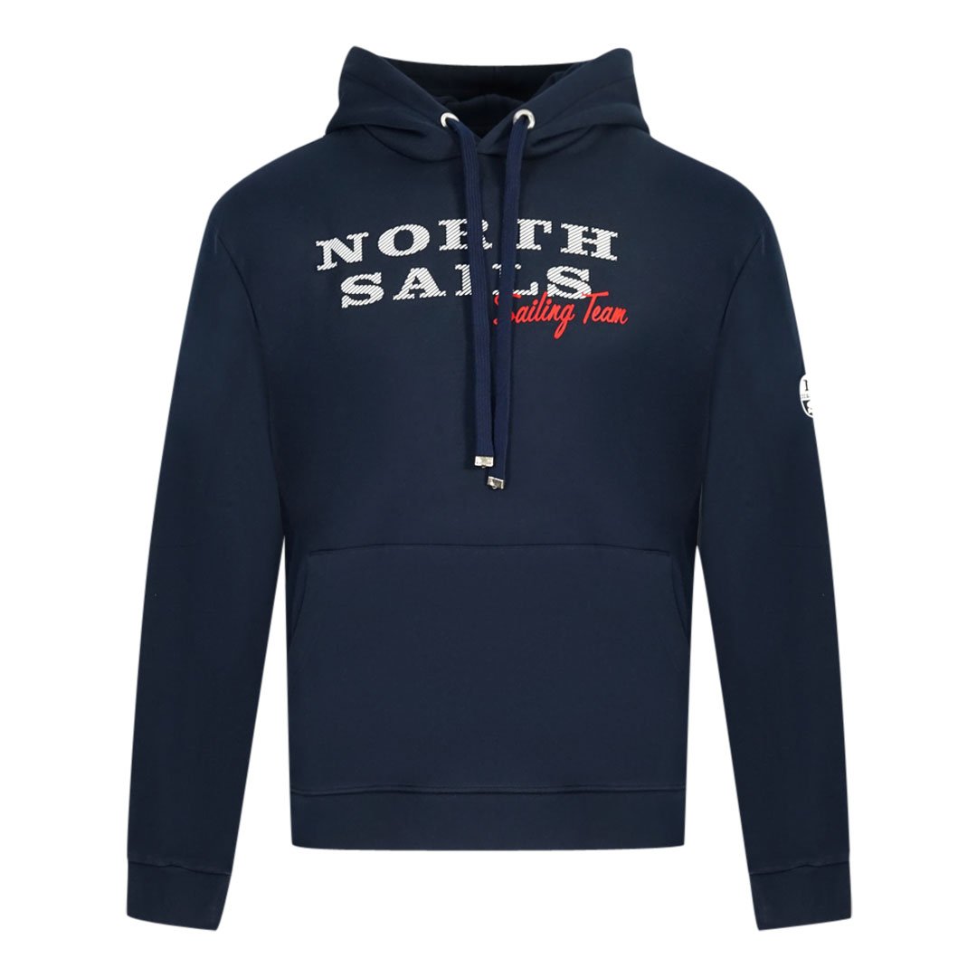 North Sails Blue Cotton Mens Sweatshirt main image 1