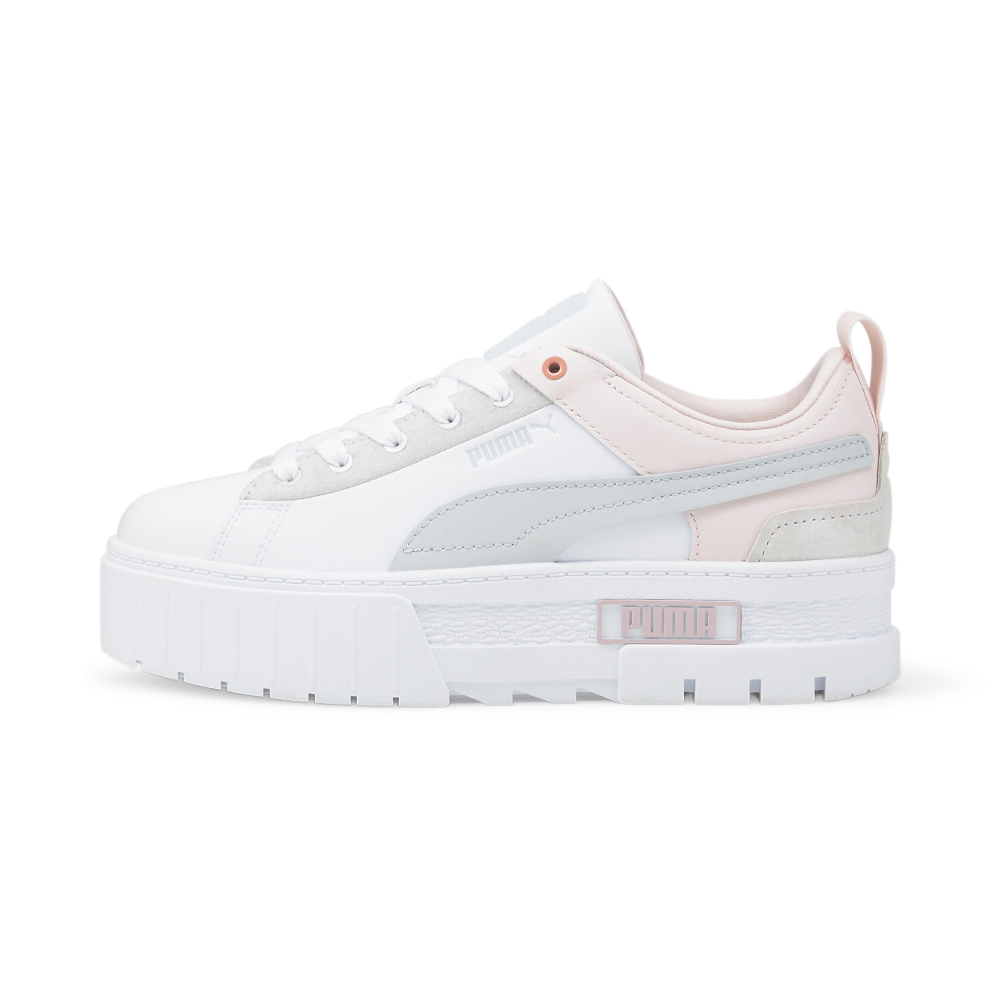 Puma suede outlet blanche et beige