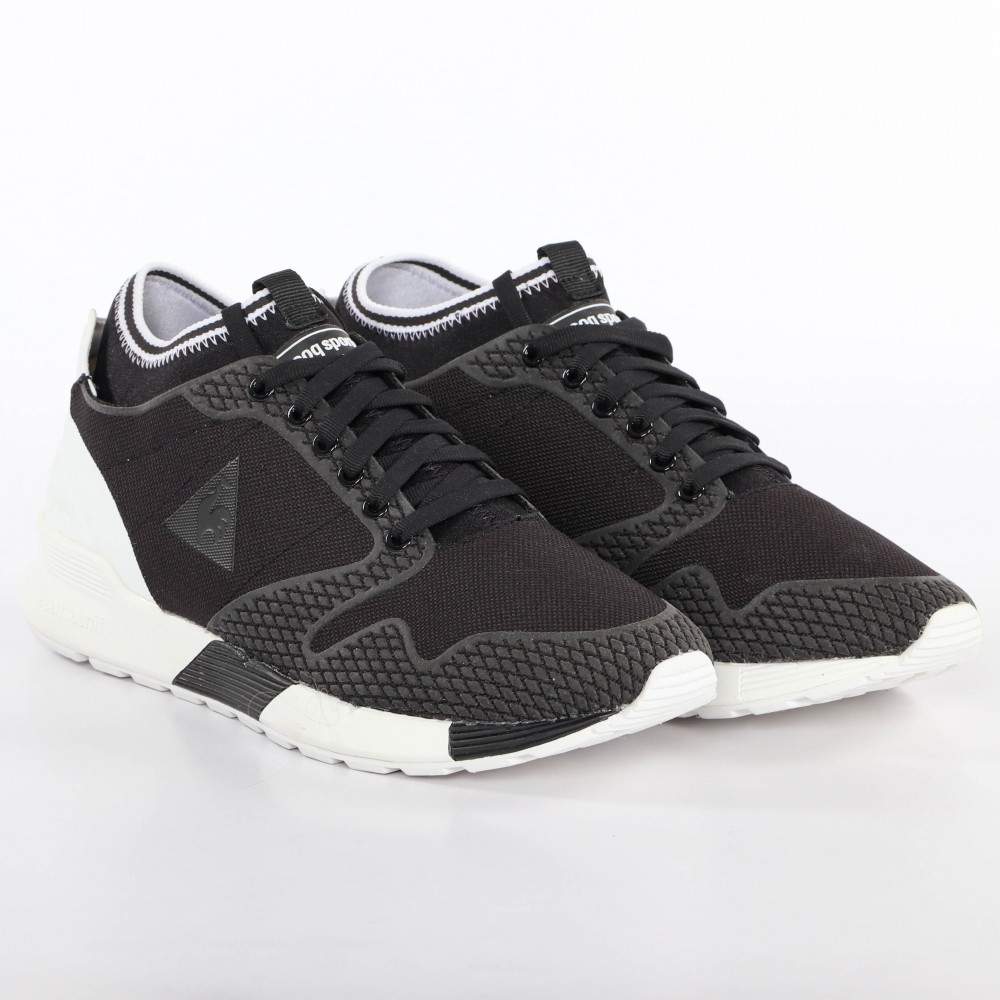 Le Coq Sportif Omicron Tech Modern Mens Black Trainers