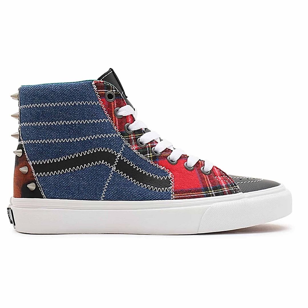 Womens plaid vans deals