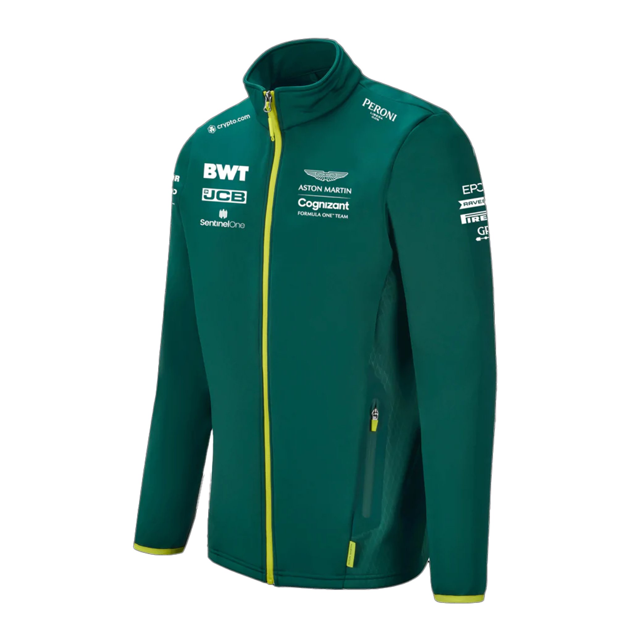 Aston Martin Cognizant F1 Official Team Mens Green Gilet main image 1