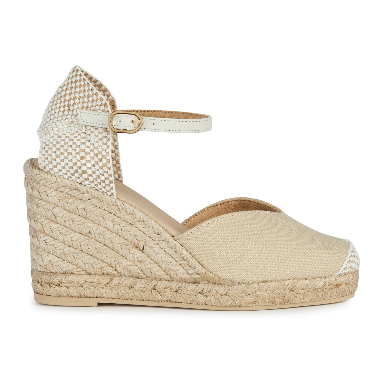 Geox D GELSA Dames Lichtzand Sandalen
