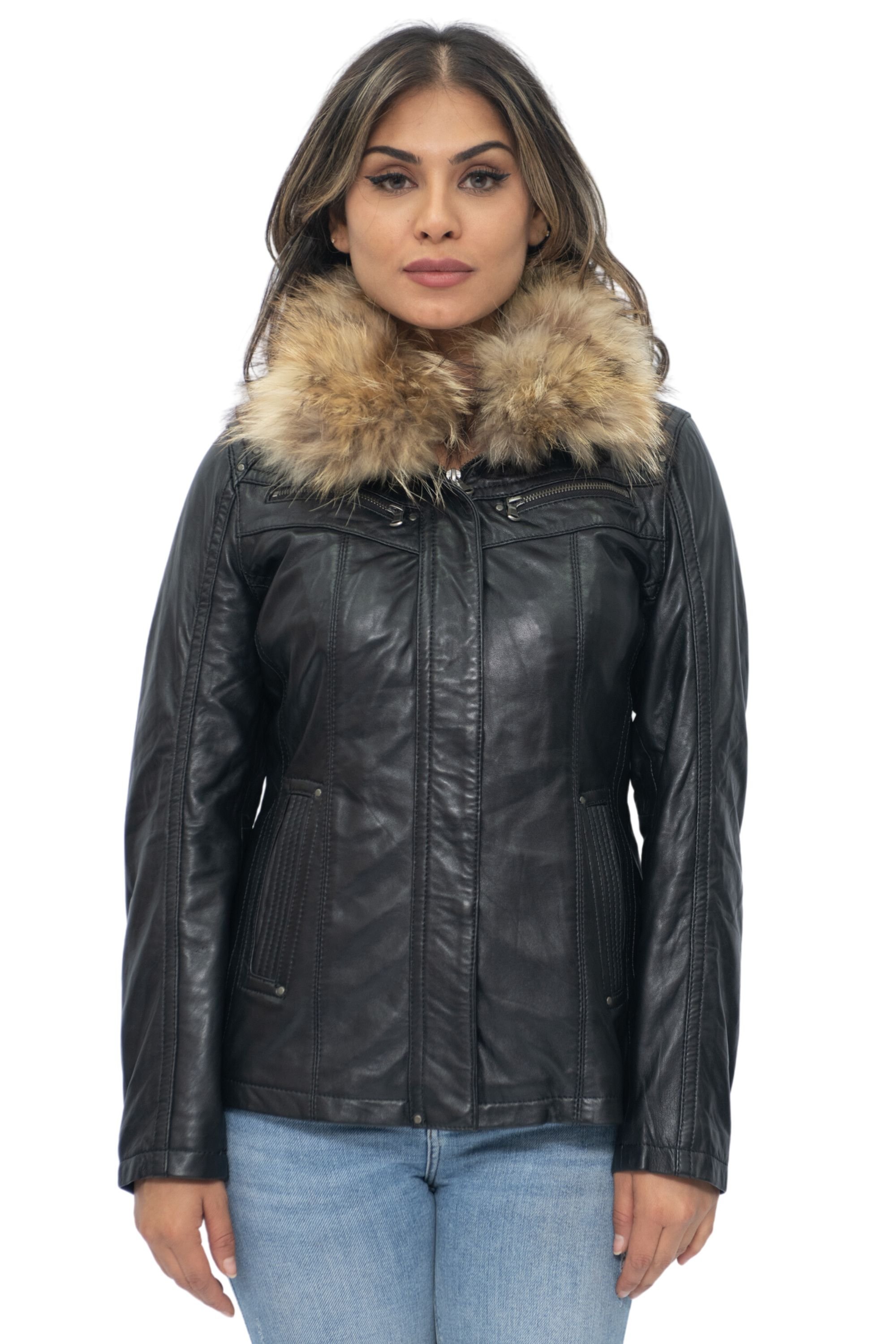 Parker Padded Jacket Women's Loose Tooling Plus Velvet Padded Padded Jacket