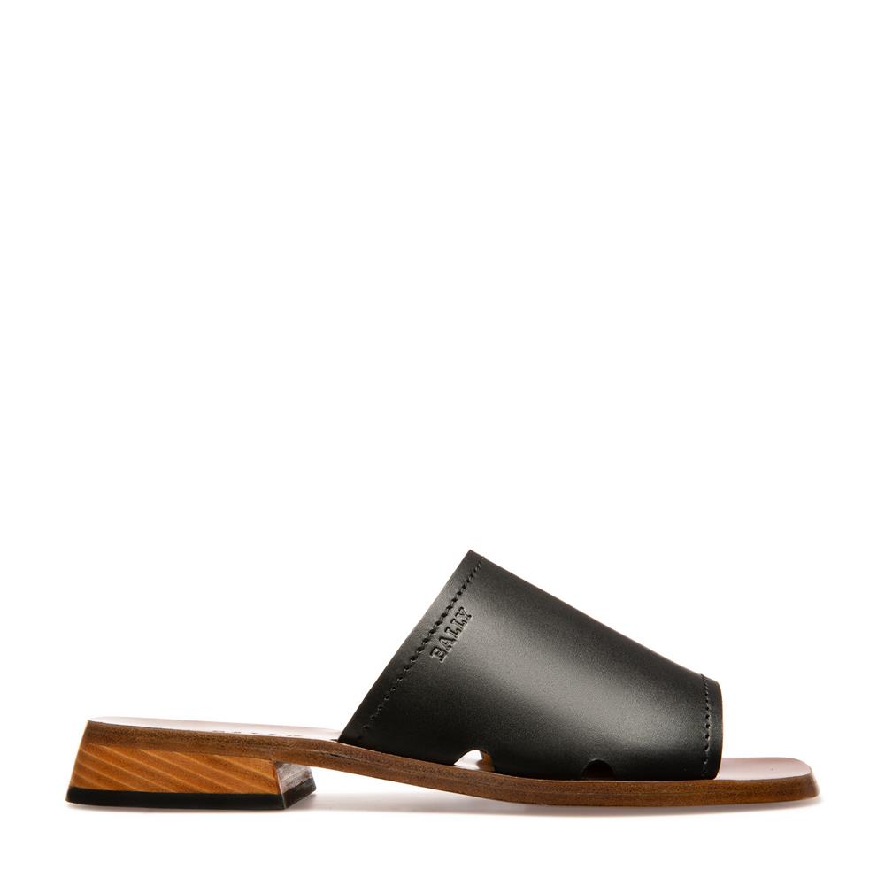Bally black calf plain on sale