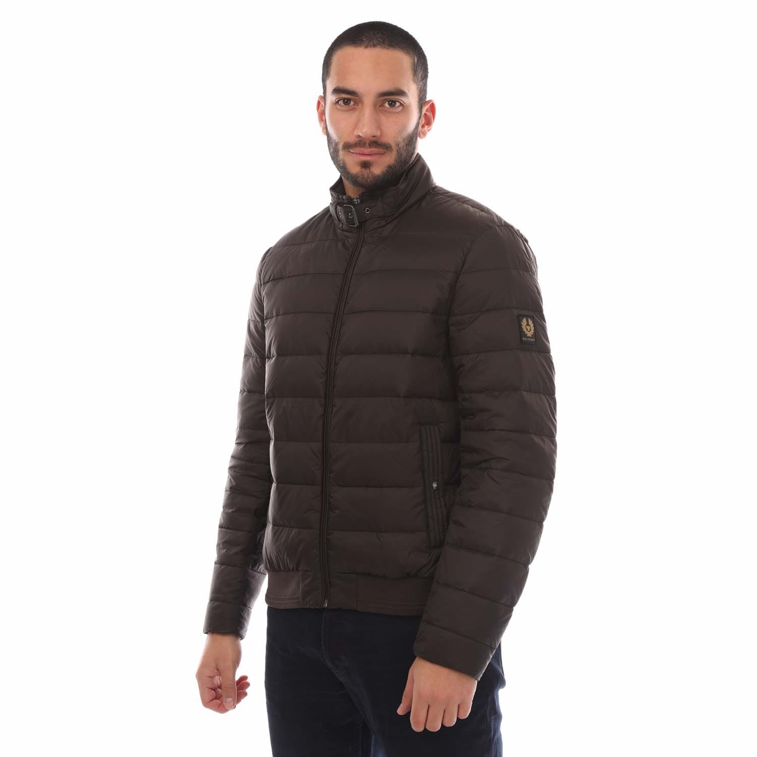 Men's Belstaff Down Filled Circuit Jacket in Brown