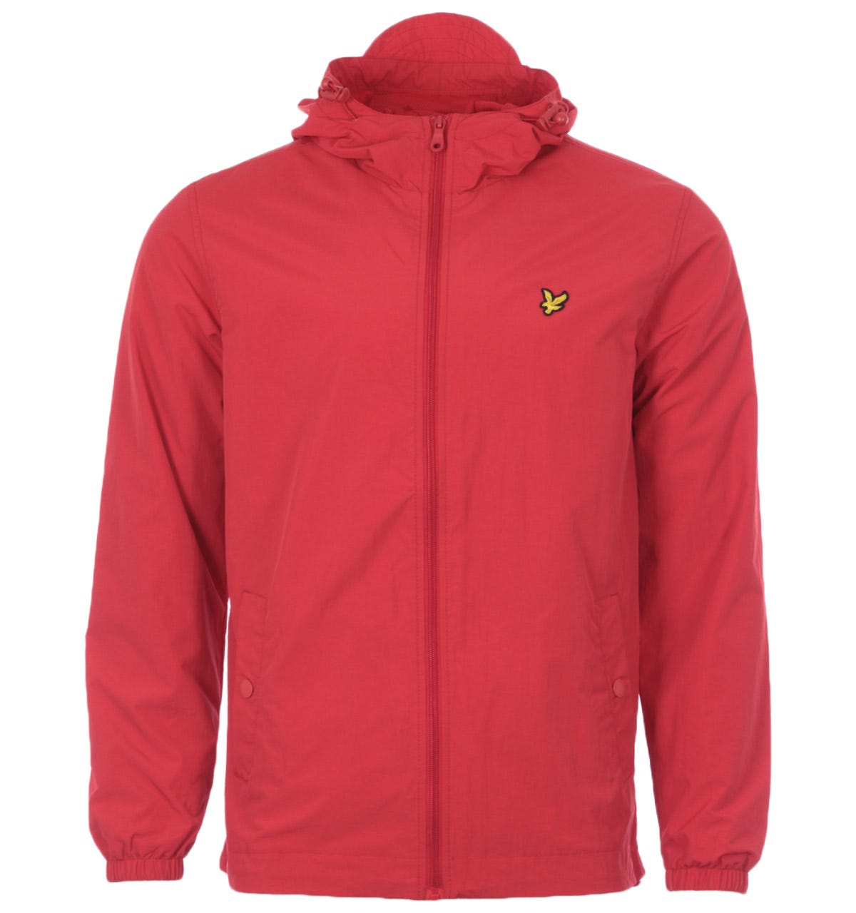 Lyle and scott red coat outlet
