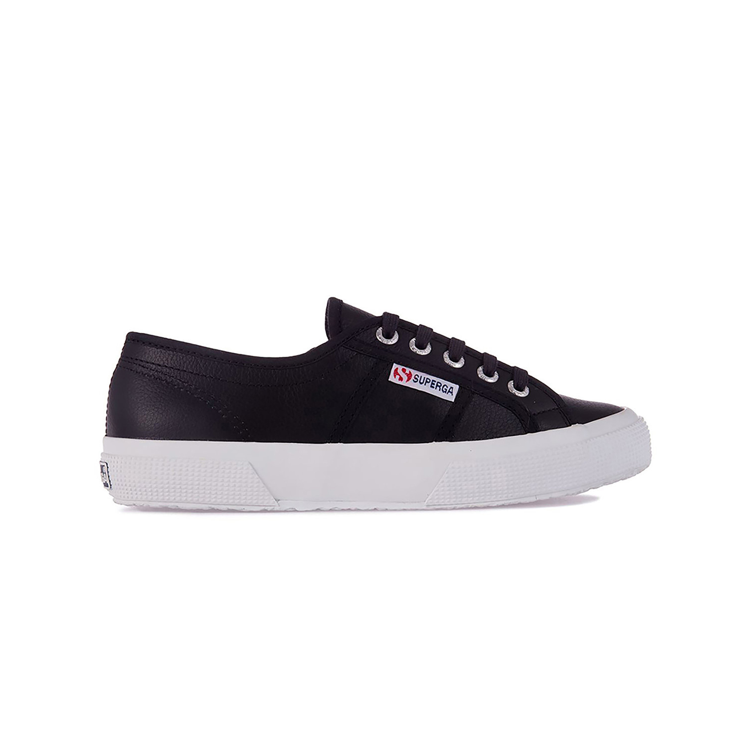 Superga Unisex 2750 Trainers – Leather Upper, Vulcanized Rubber Sole, Classic Tennis Shoe