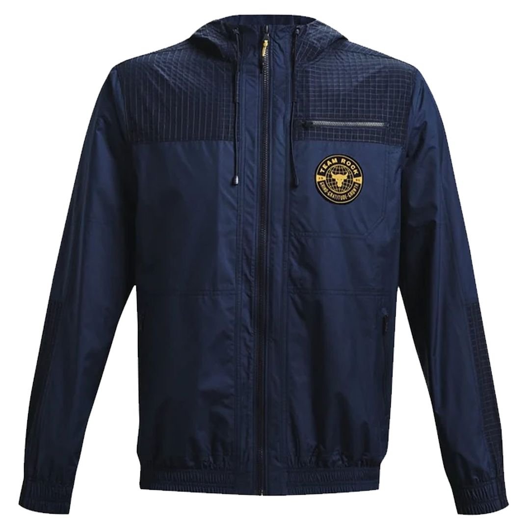 Under Armour x Project Rock Mens Woven Layer Jacket