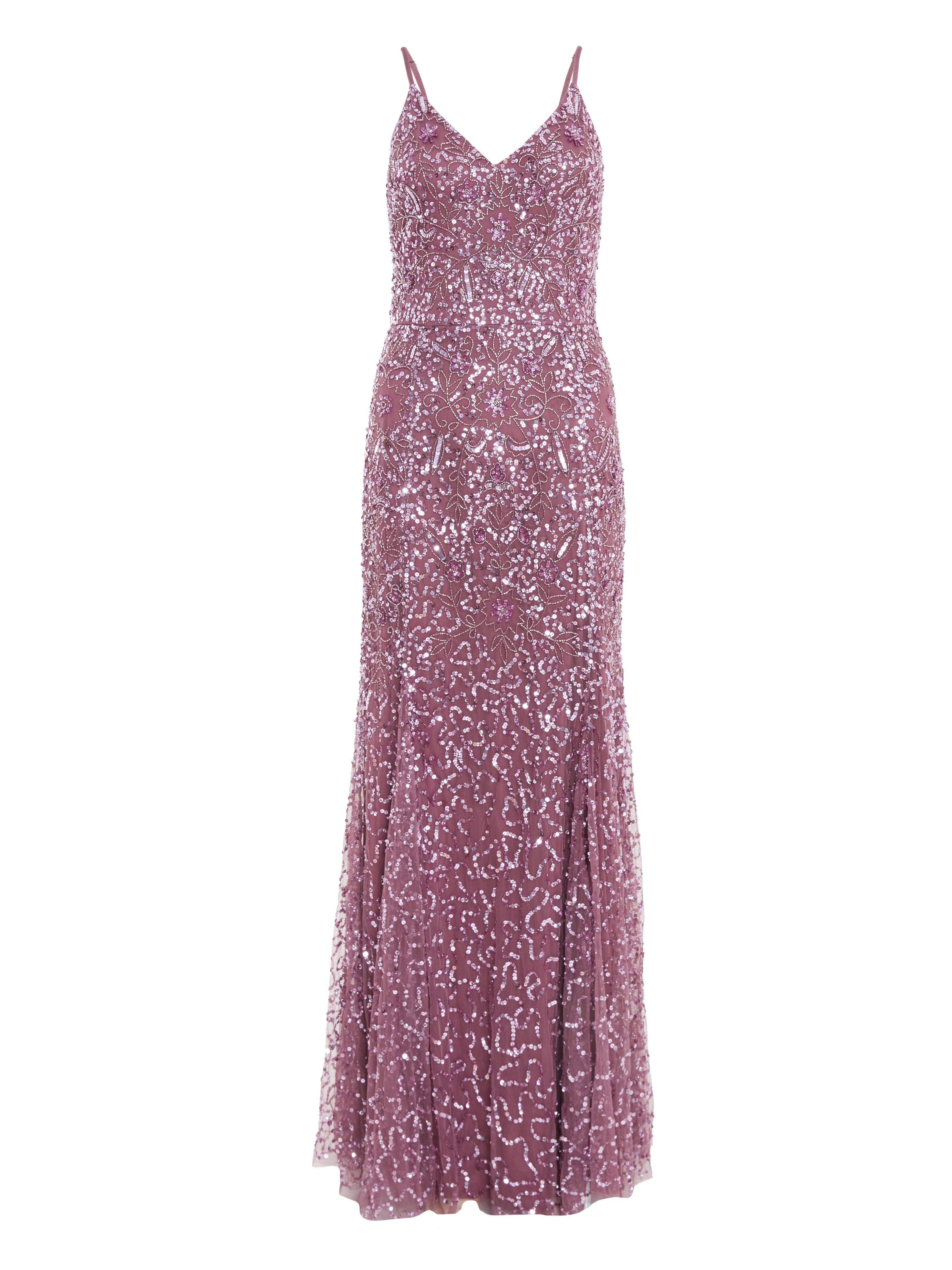 Allure Maxi Dress - Mauve Pink main image 1