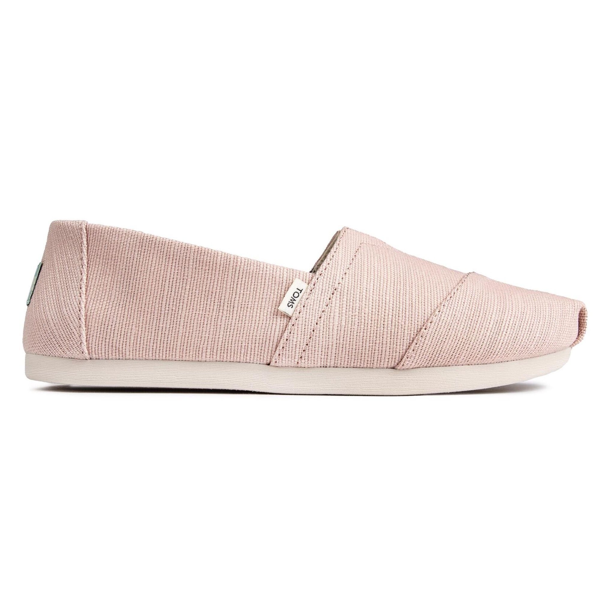 Toms Alpargatas Pink Womens Plimsolls