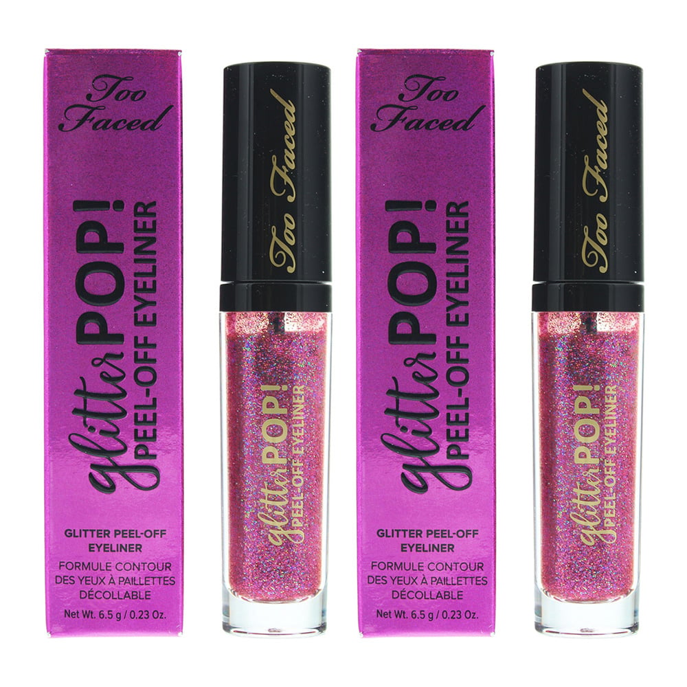 Too Faced Glitter Pop Peel-Off Eyeliner 6.5g - Kitty Glitter x 2