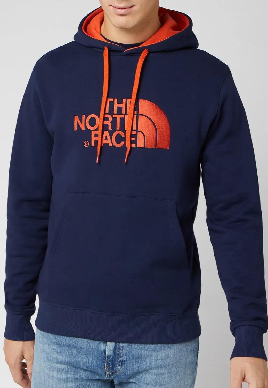 The north outlet face hoodie navy