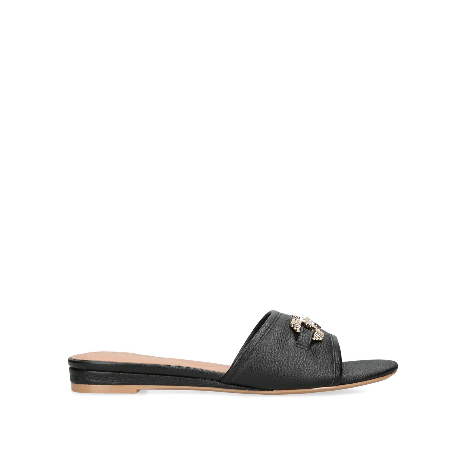 carvela black mules