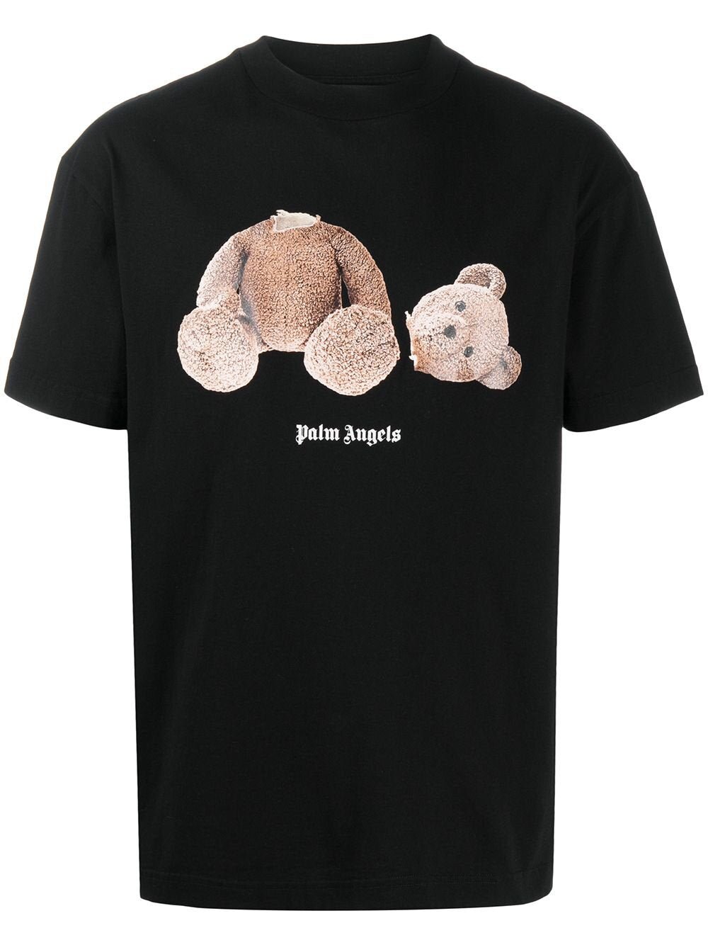 Palm Angels T-Shirt mit Teddybär-Print in Schwarz