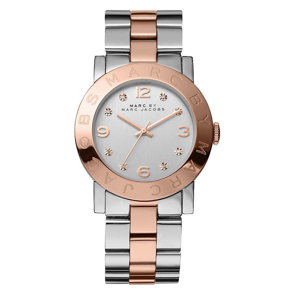Silver marc jacobs watch ladies sales