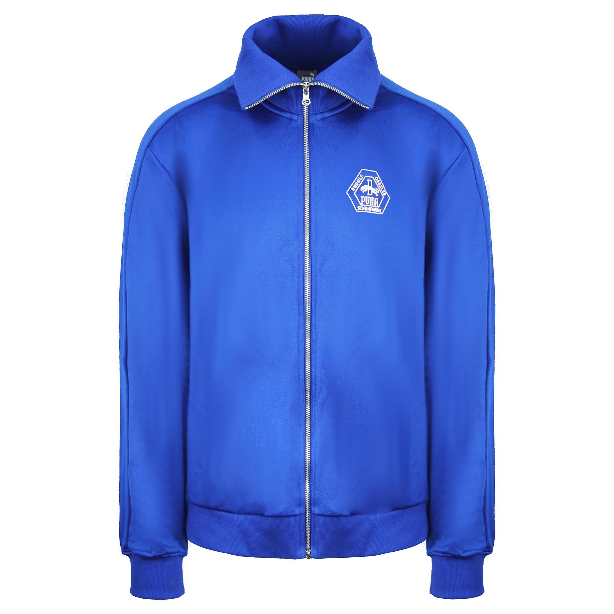 Puma x Rhugi Rudolf Dassler Logo Zip Up Blue Mens Track