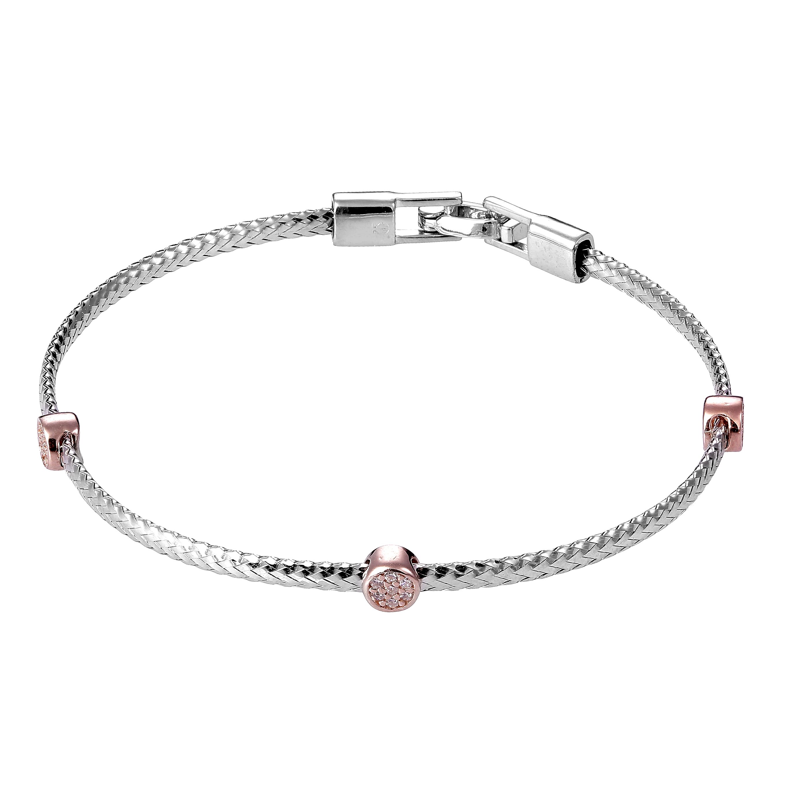 Orphelia Silver Bear Elements armband 925 sterling zilver