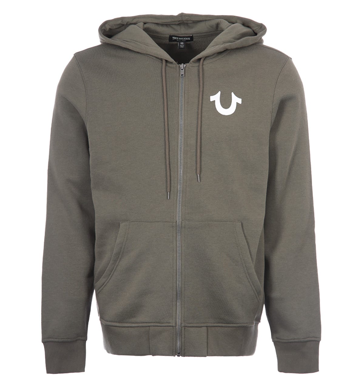 True religion hoodie green hot sale