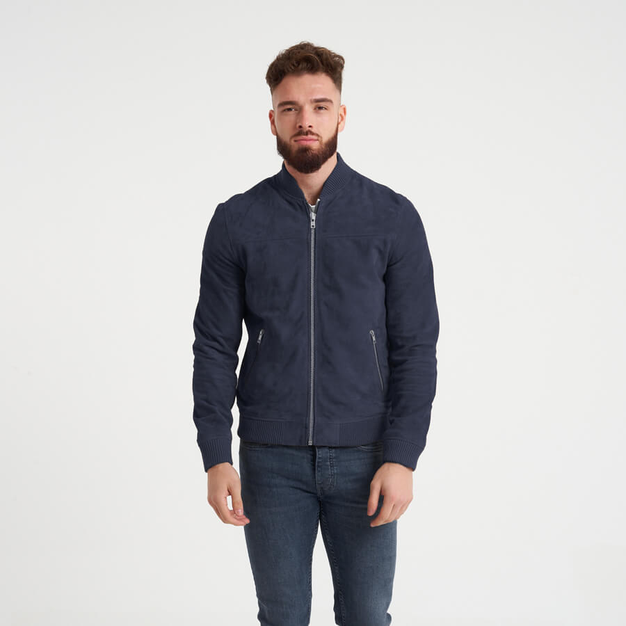 Firetrap suede jacket mens sales