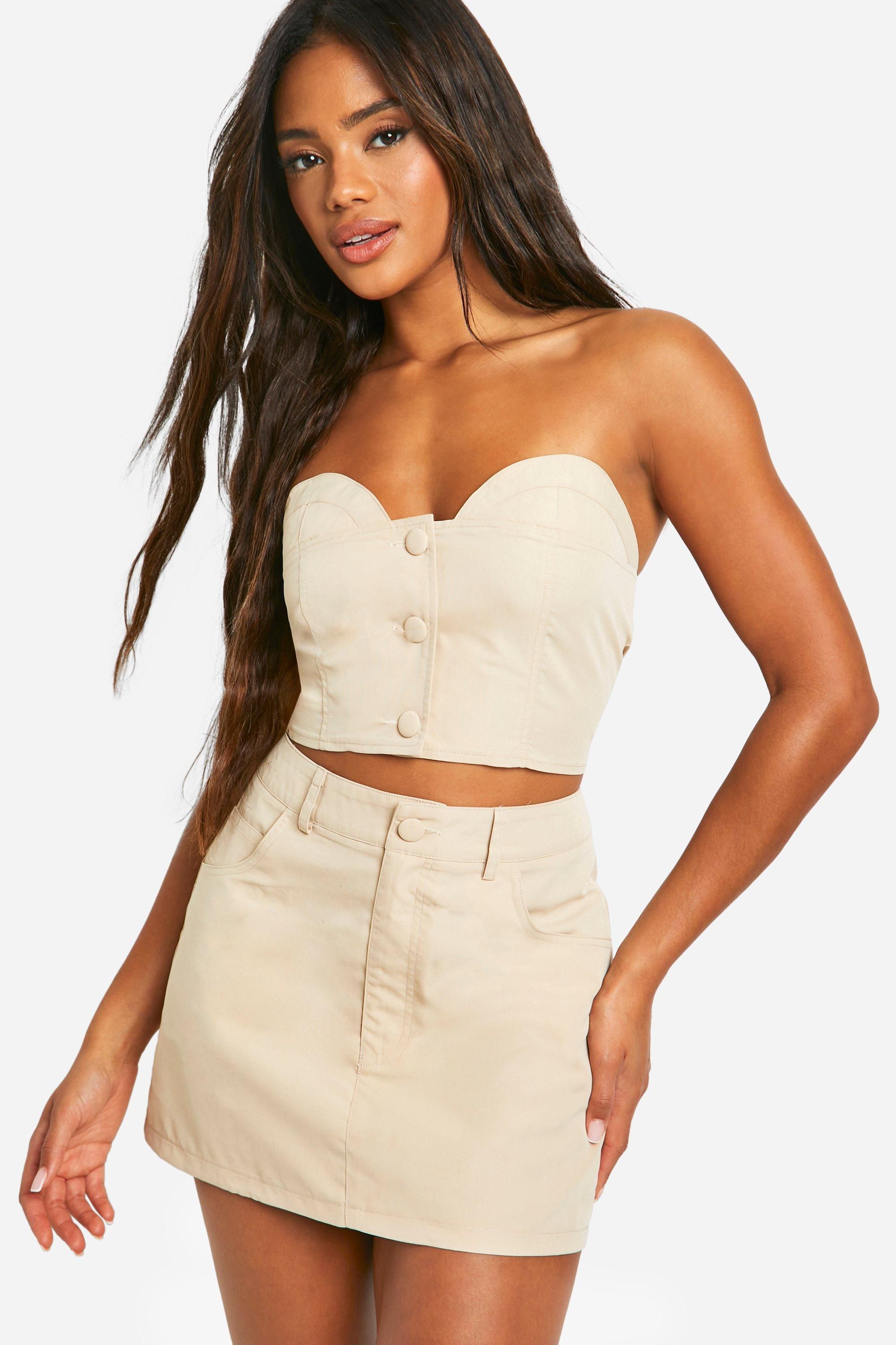 Ruffly Sweetheart Corset Top main image 1