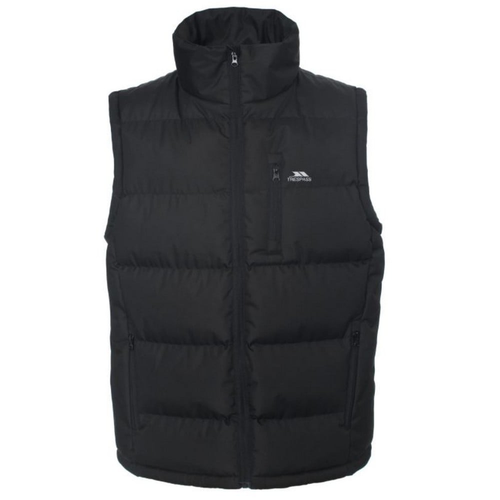Gilet Rembourré Trespass Clasp Homme - Chaud Léger Avec 3 Poches Zippées - Protection Coldheat