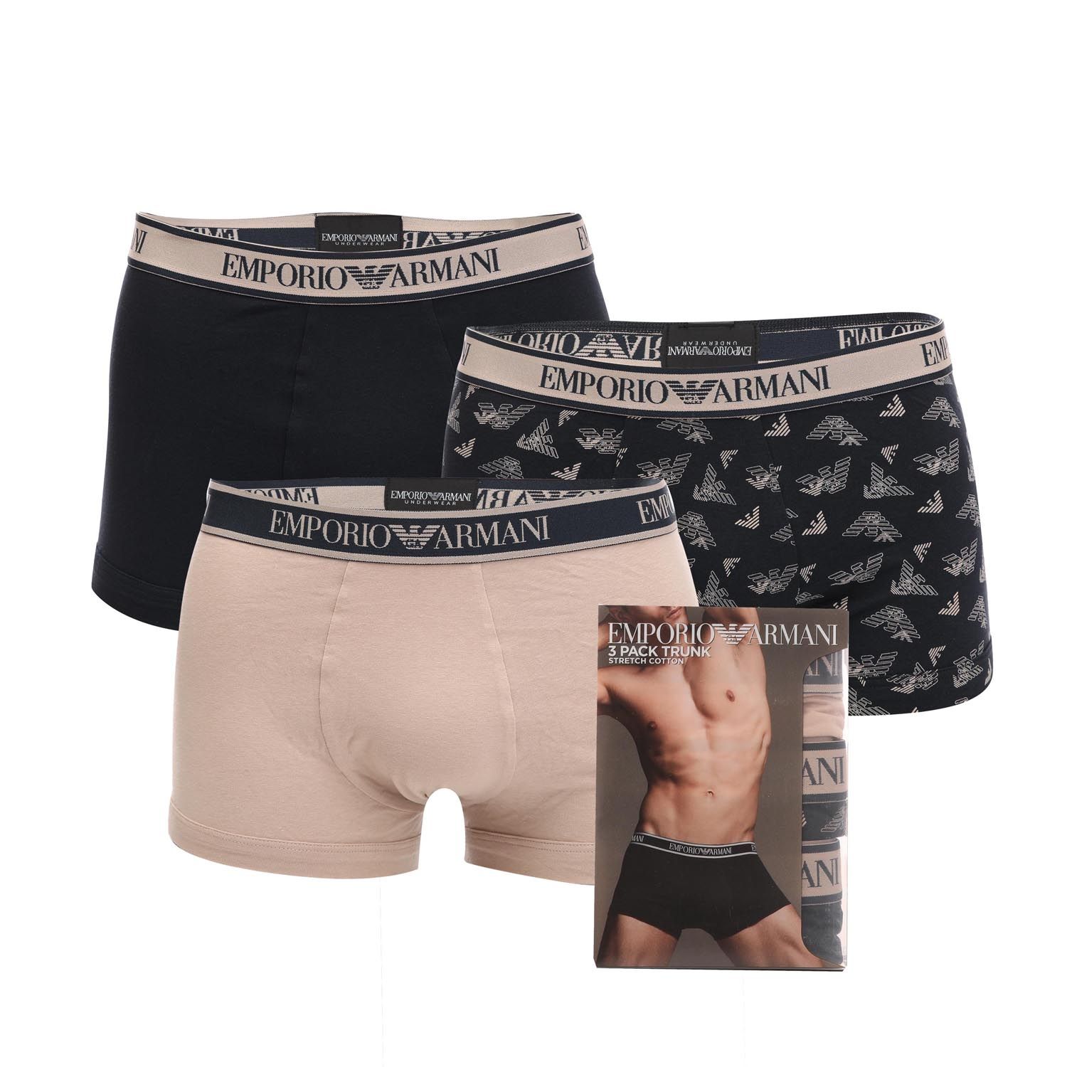 Emporio armani outlet trunk 3 pack