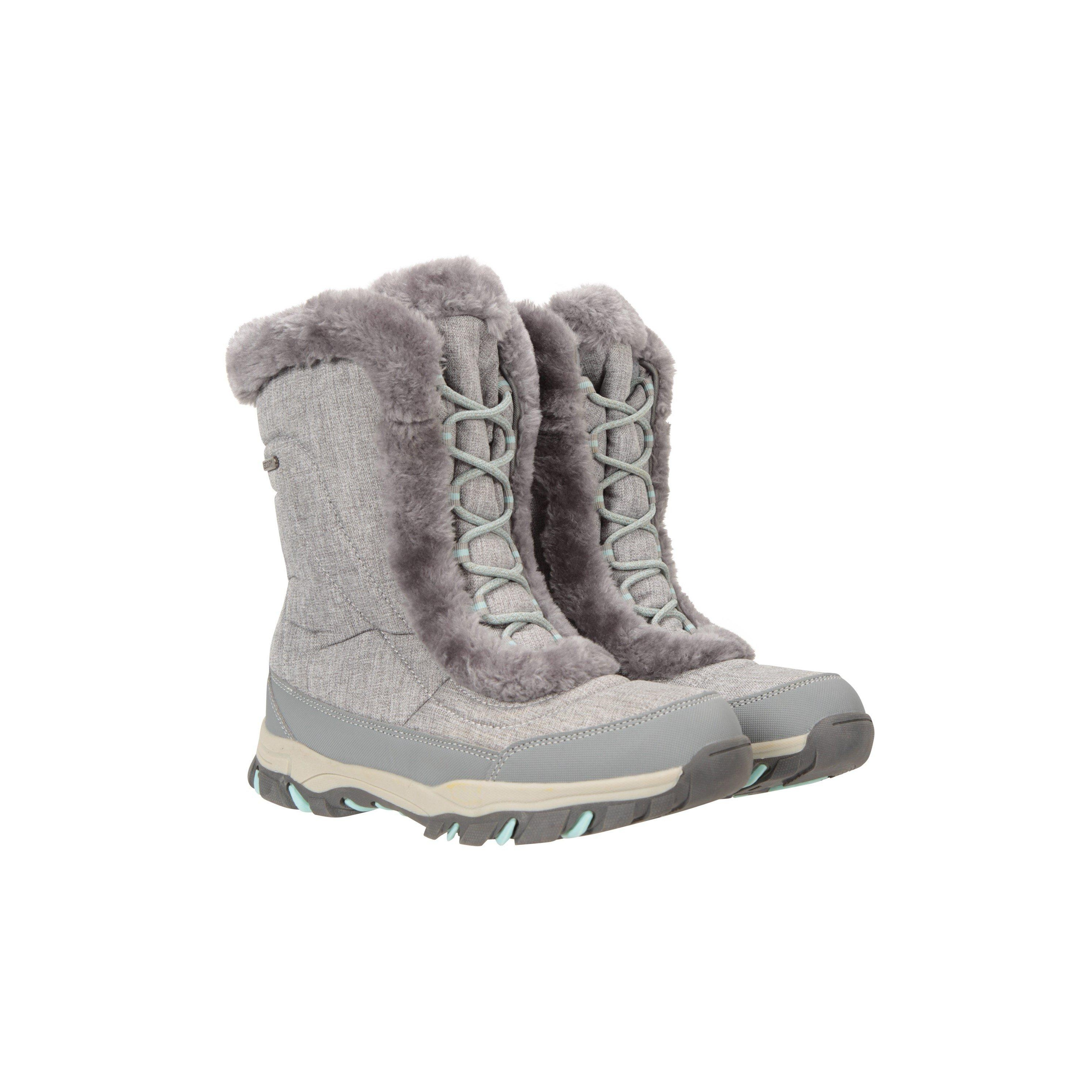 Mountain Warehouse Womens/Ladies Ohio Snow Boots (Silver)