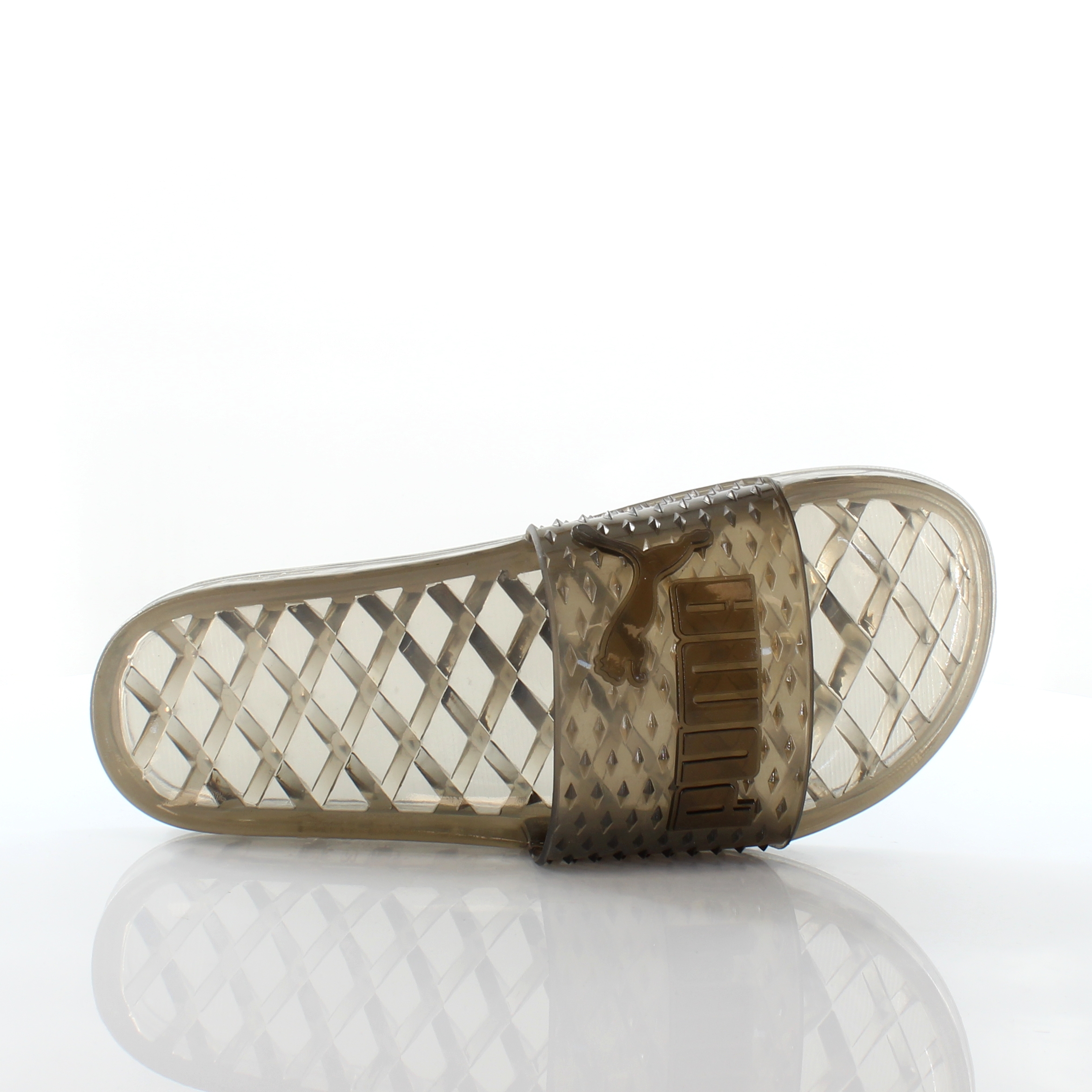 Puma x Rihanna Fenty Jelly Womens Black Sliders