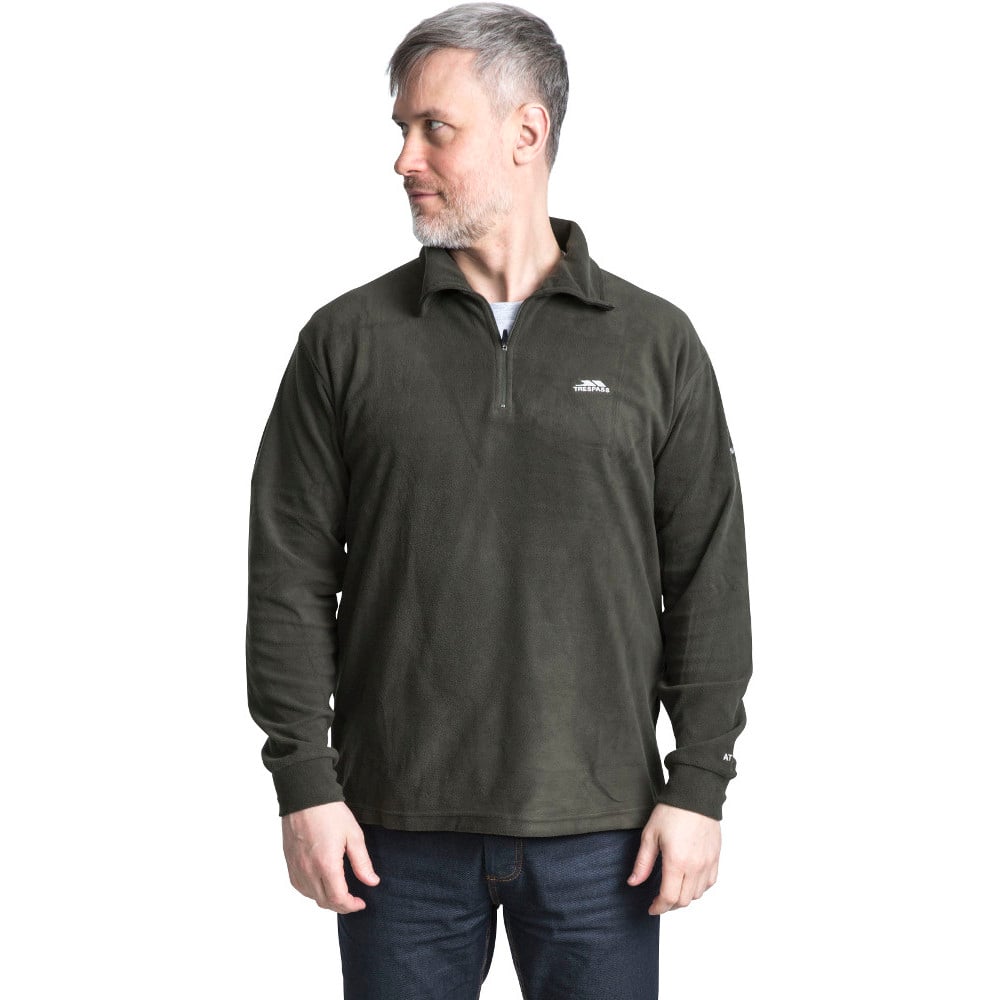 Fleece half-zip pullover for men | Mason