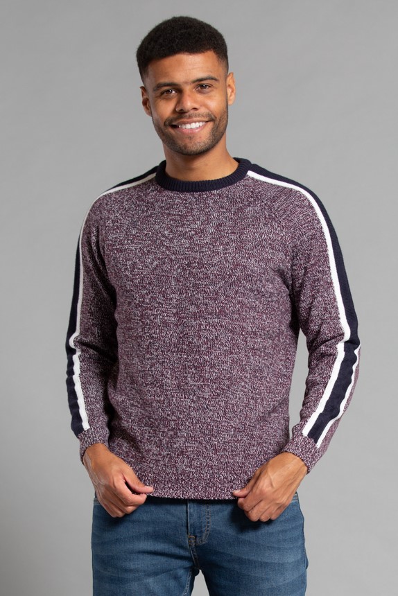 Unisex Red Camera Jumper - Navy