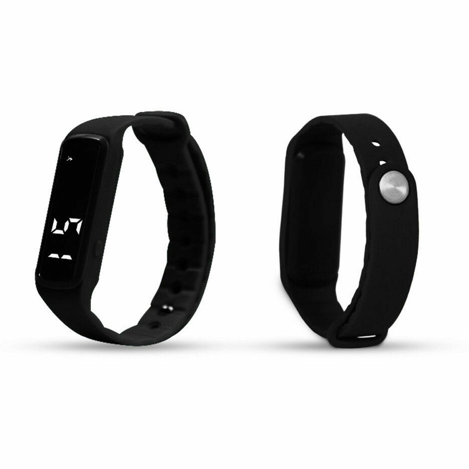 Aquarius AQ114 Teen Fitness Activity 3D Pedometer LED Tracker Black