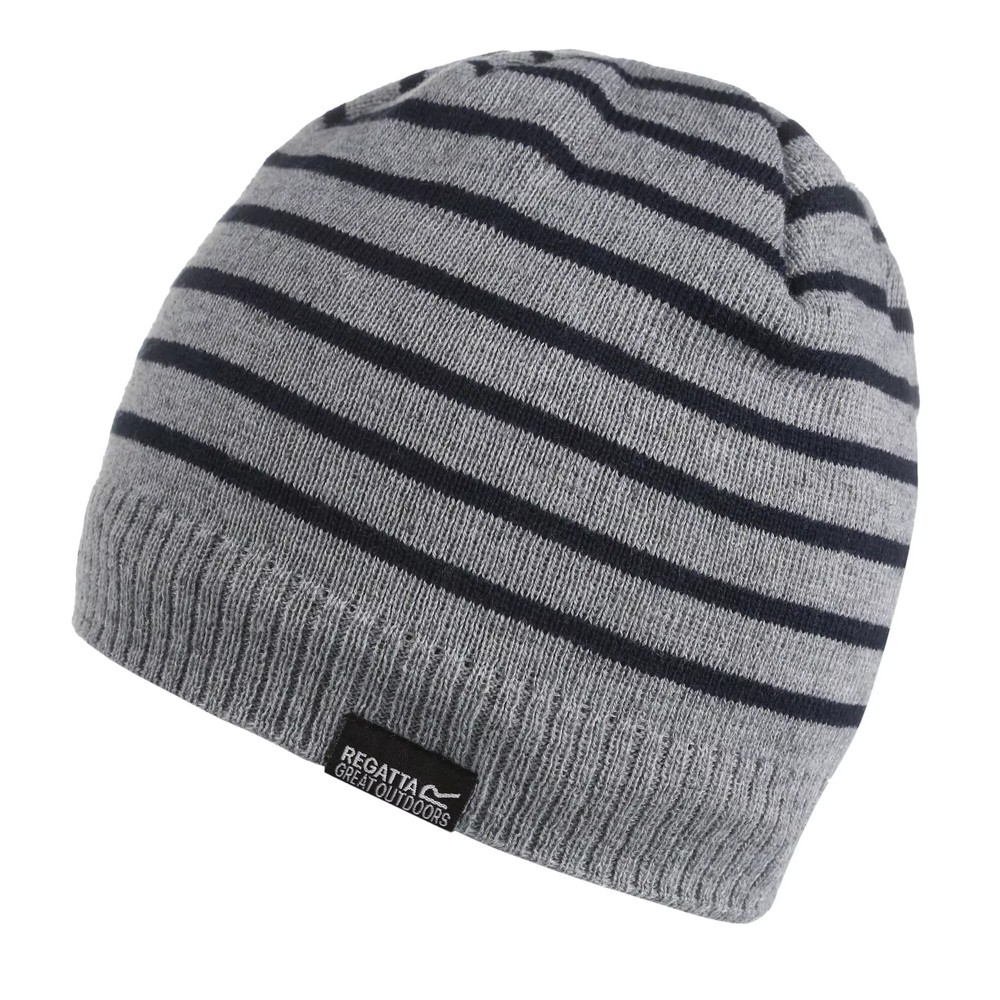 Regatta Childrens/Kids Tarley Knitted Beanie (Storm Grey Marl)