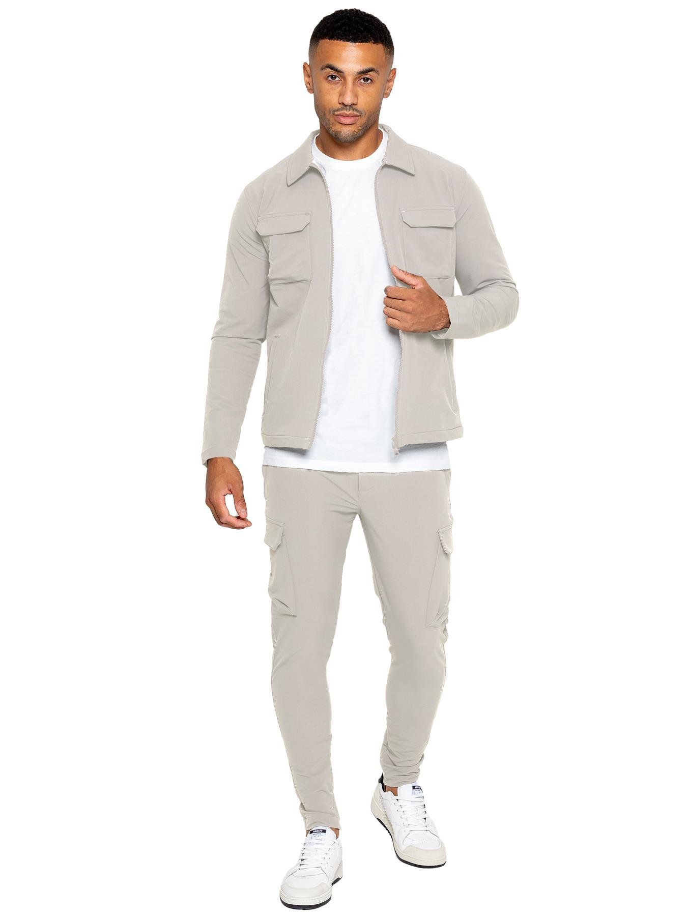 Herren Trainingsanzug Jogginganzug Sportanzug Jogging Schwarz