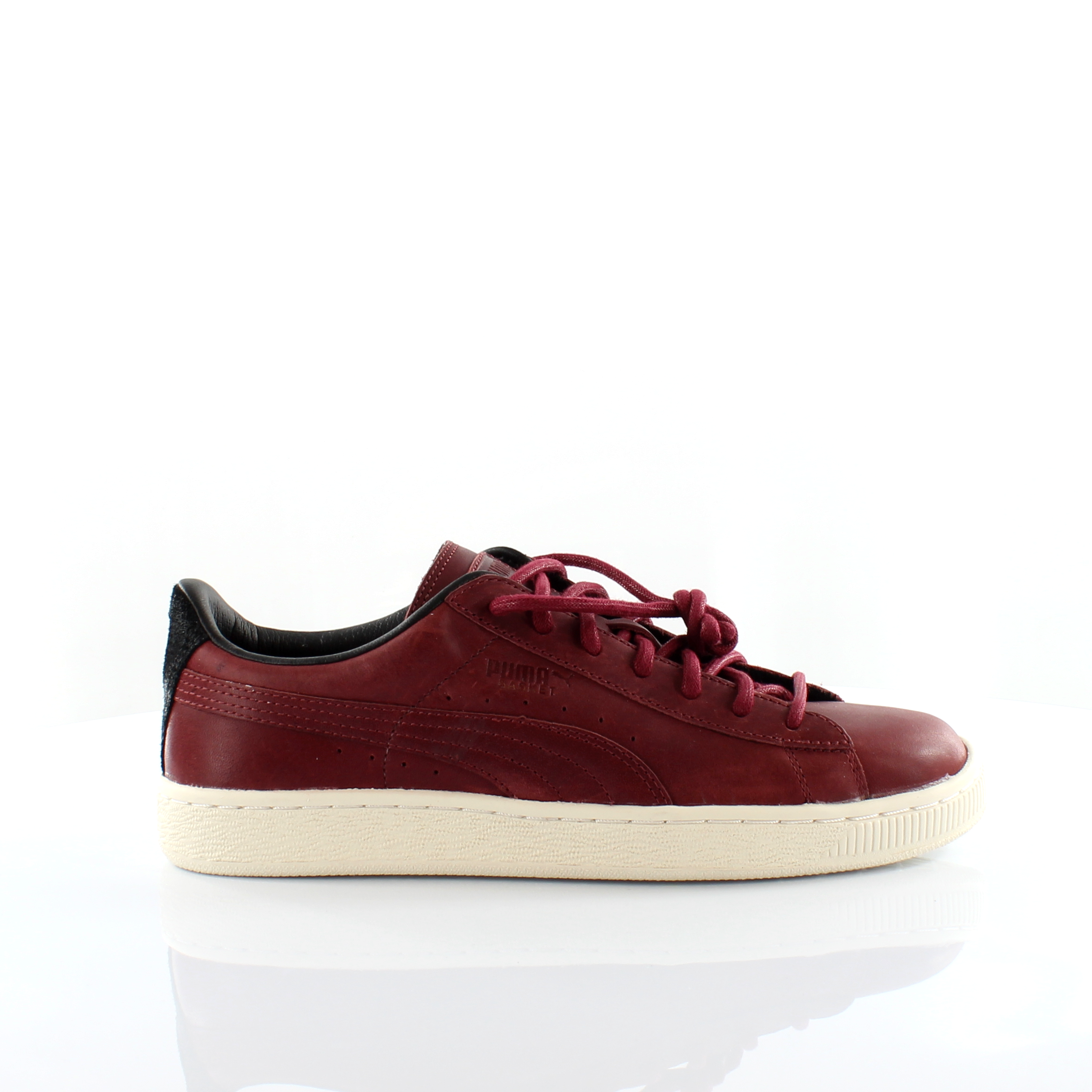 Puma Basket Citi Serie Red Leder Herren Trainer 358891 02