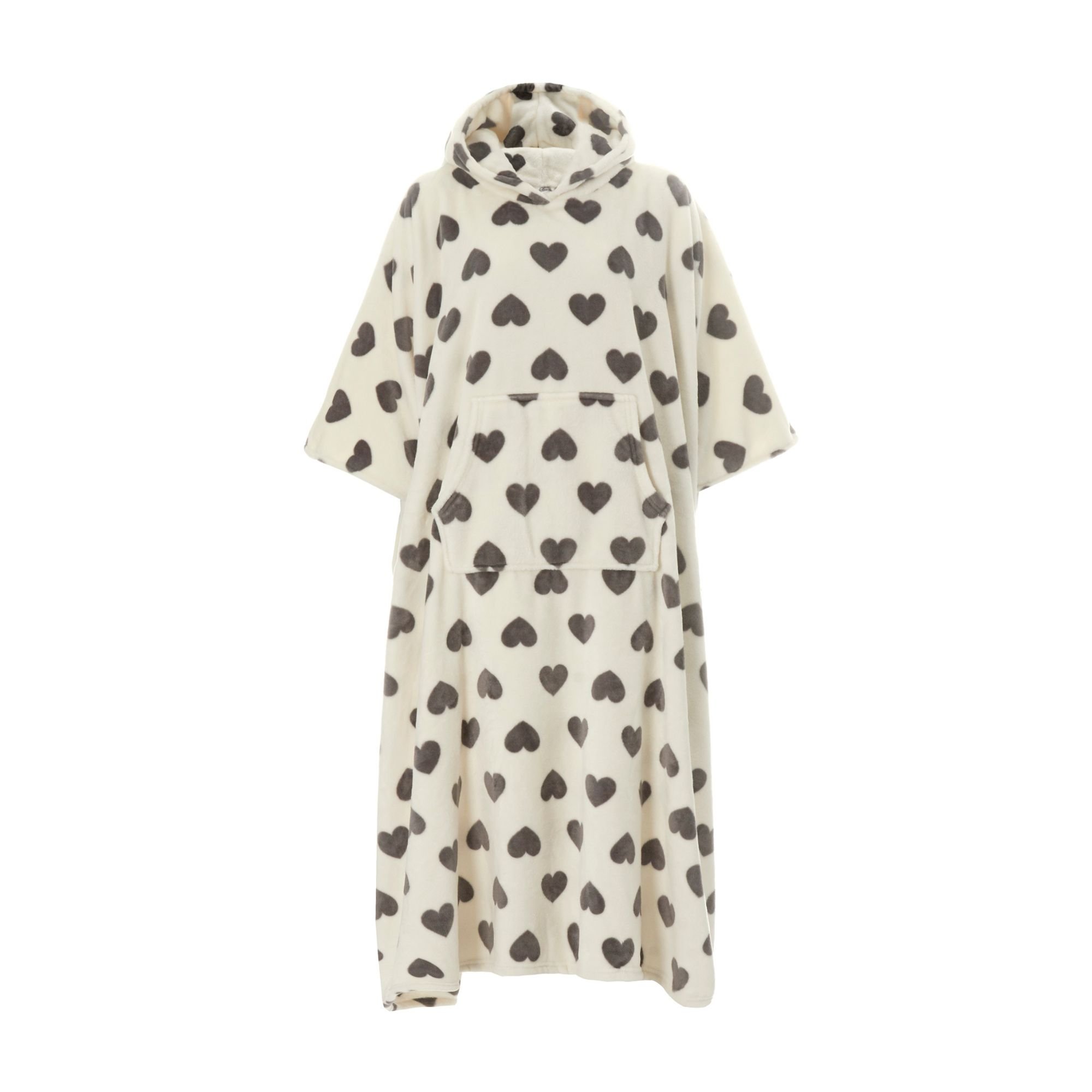 Damen Oversized Decken-Hoodie Sleep Snob Extra Lange Fleece