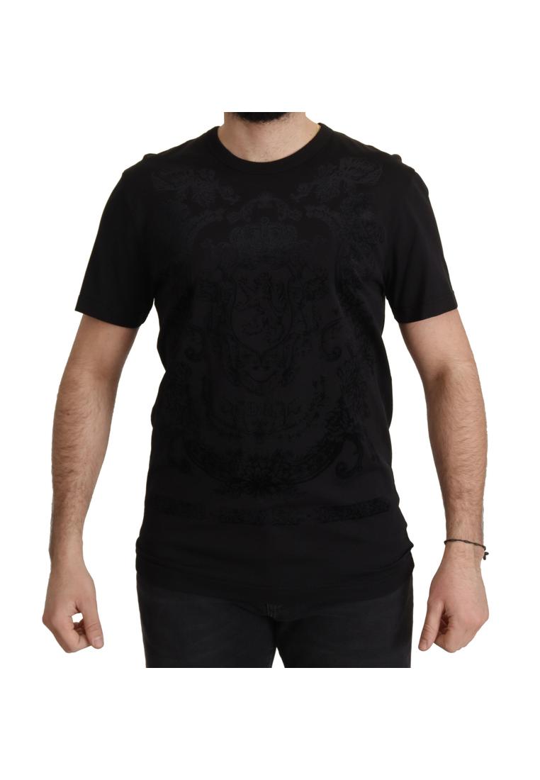 Tシャツ・カットソー DAKS Black European Imported Leather Louis Embo DD Pattern D Double D Embossed T-Shirt - Black – DIVERSUS OFICIAL